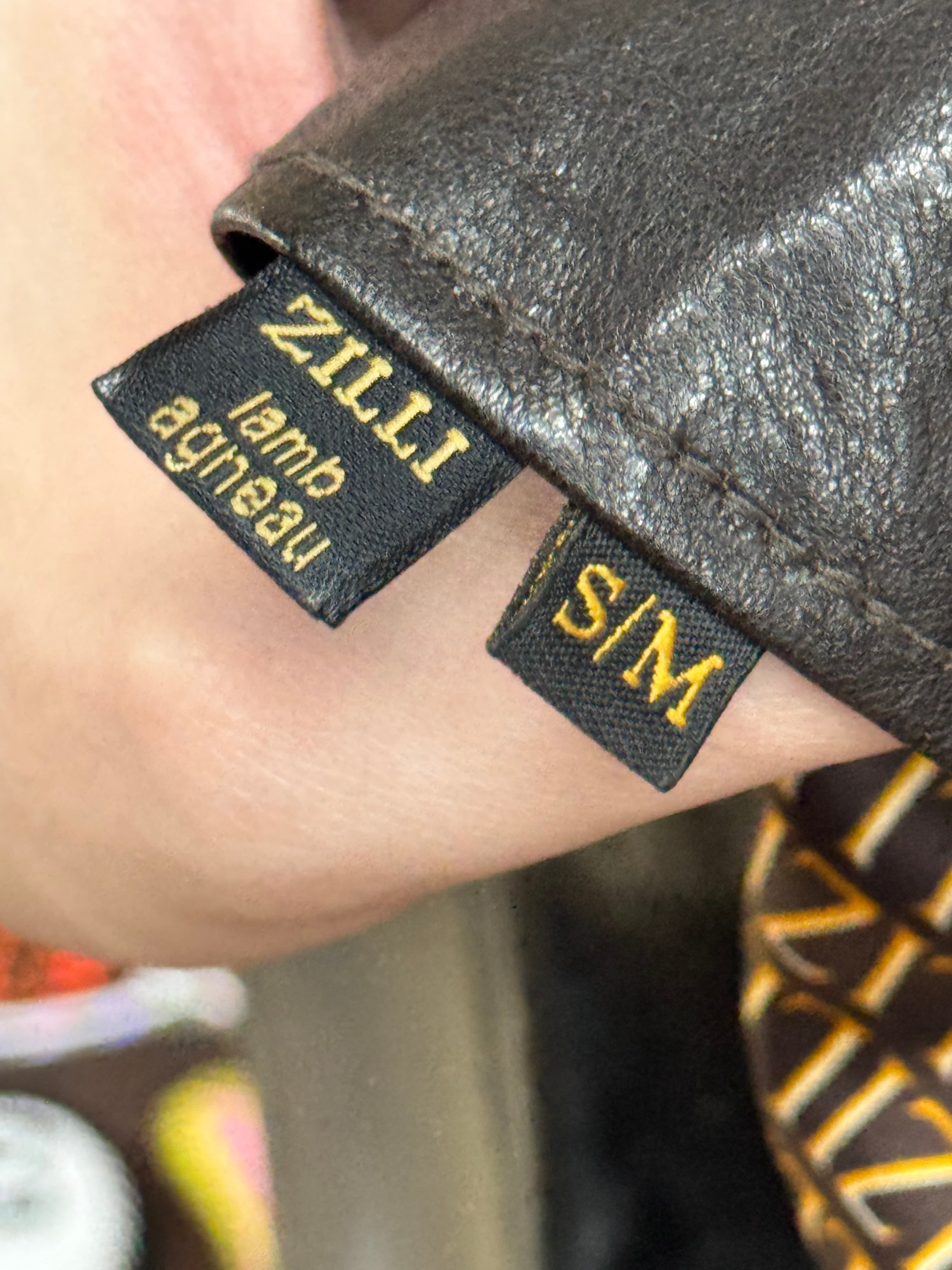 ZILLI Zilli Brown Lamb Cap, detail view 7