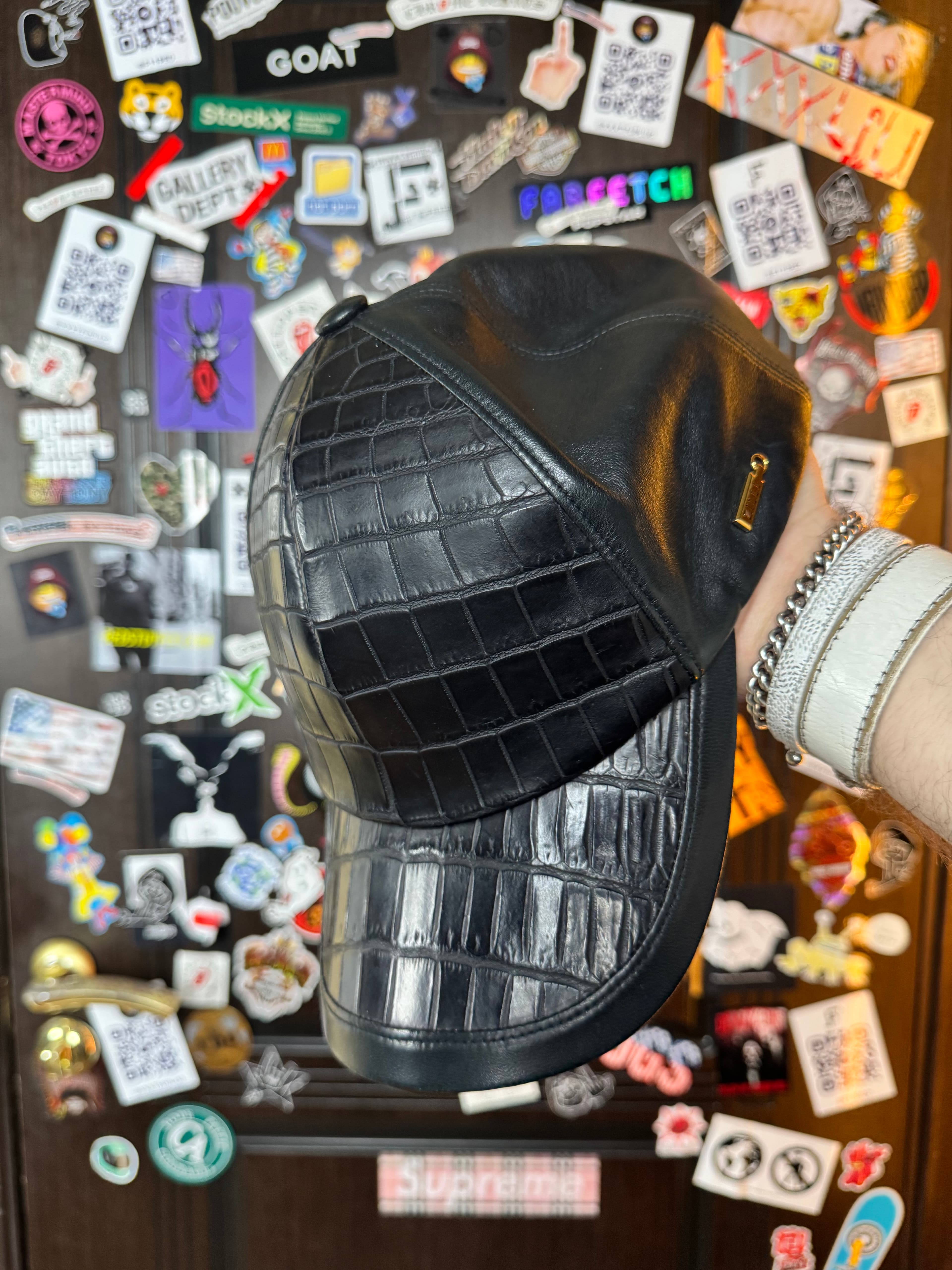 ZILLI Zilli Porosus Lamb Cap S-M, detail view 6