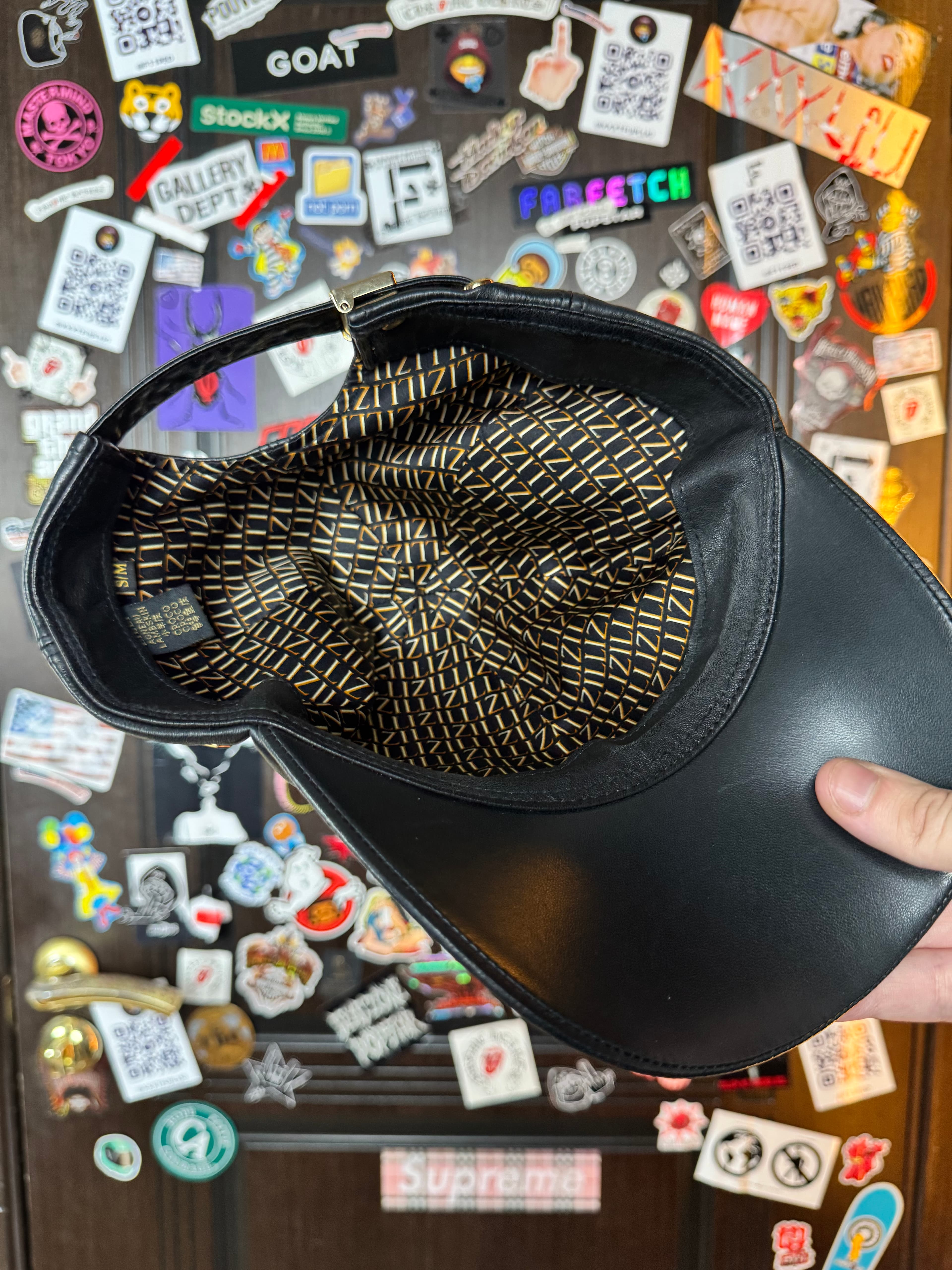 ZILLI Zilli Porosus Lamb Cap S-M, detail view 8