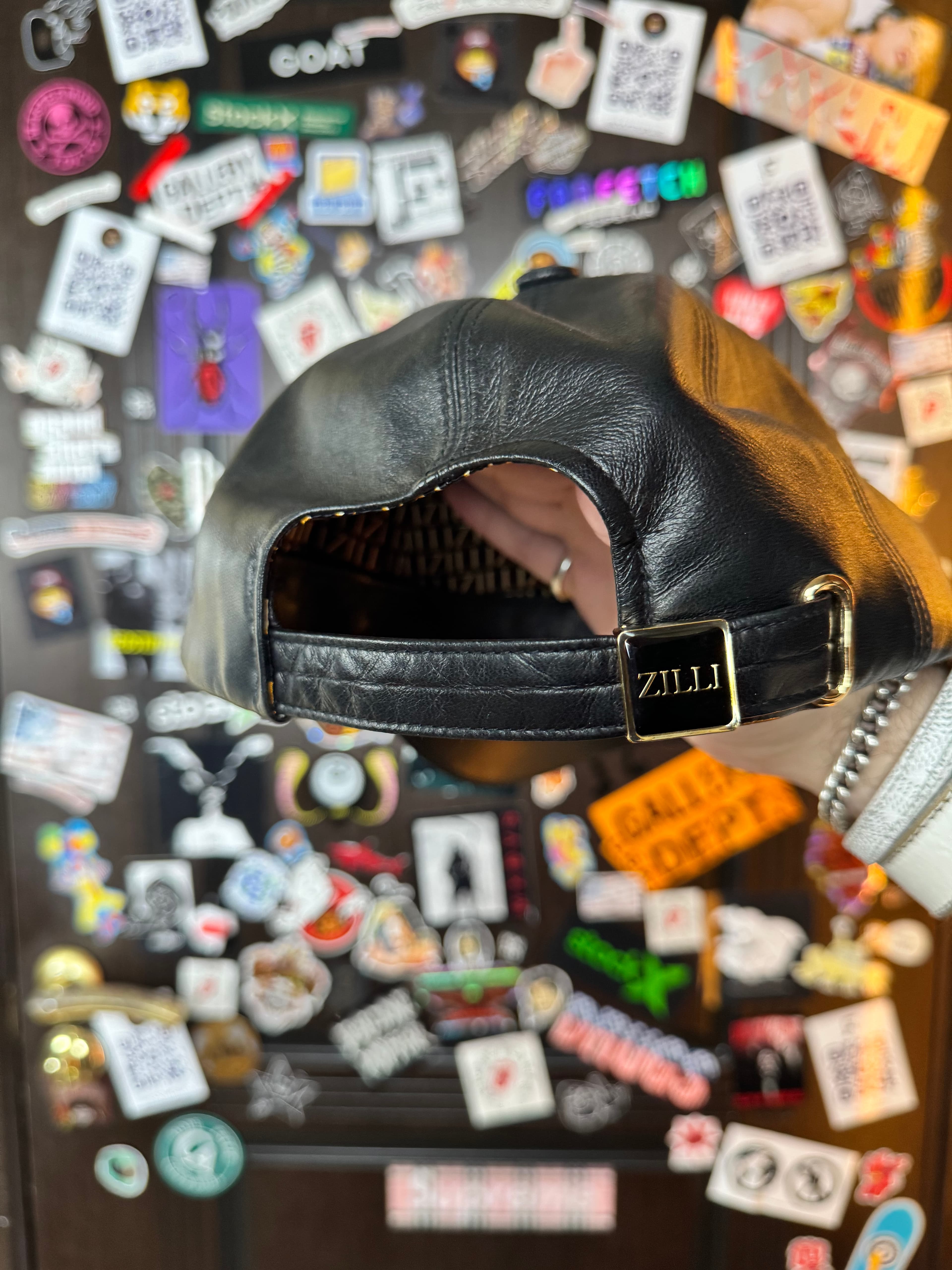 ZILLI Zilli Porosus Lamb Cap S-M, detail view 4