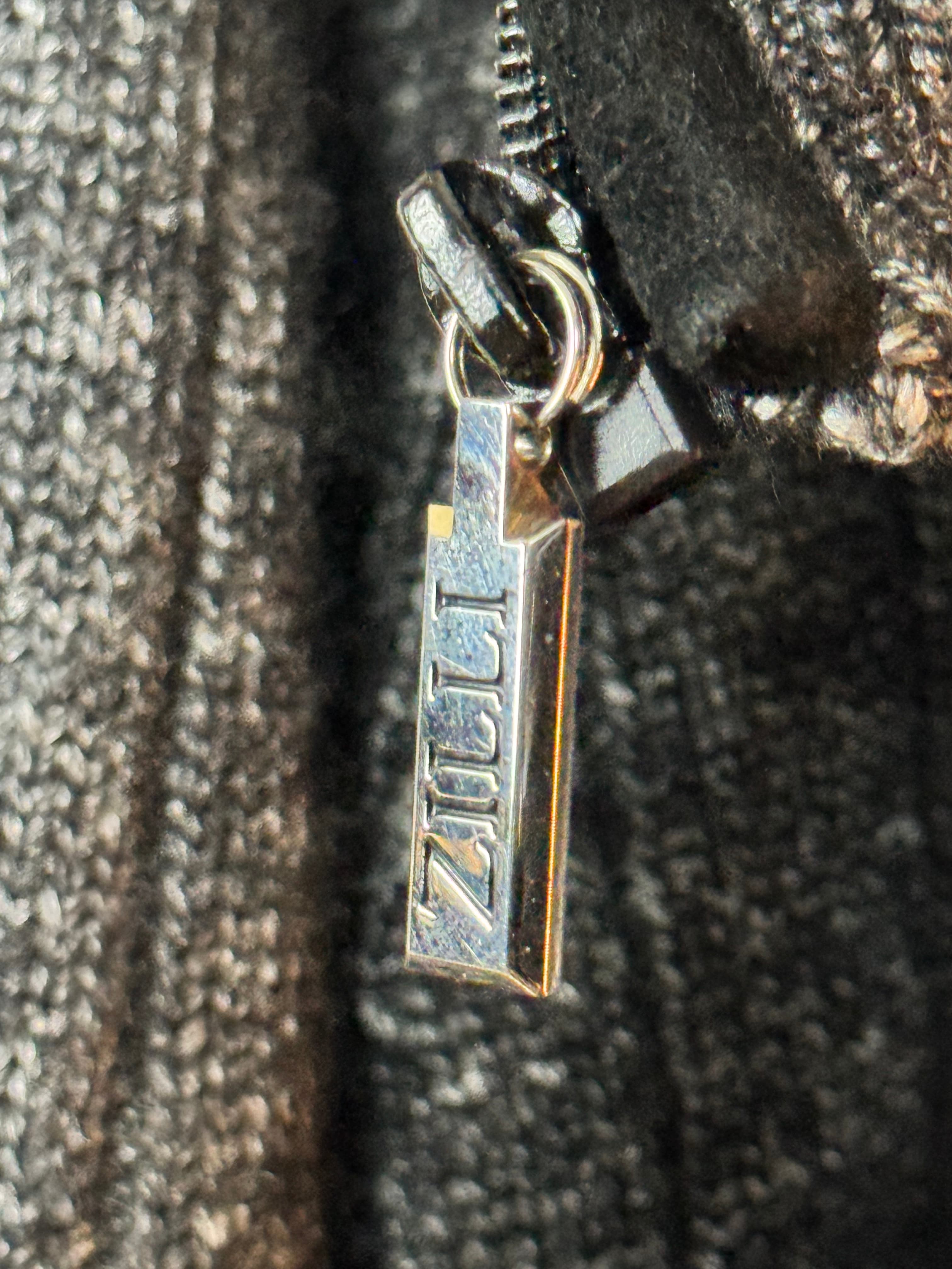 ZILLI Zilli Suede Cashmere Neck-Zip, detail view 9