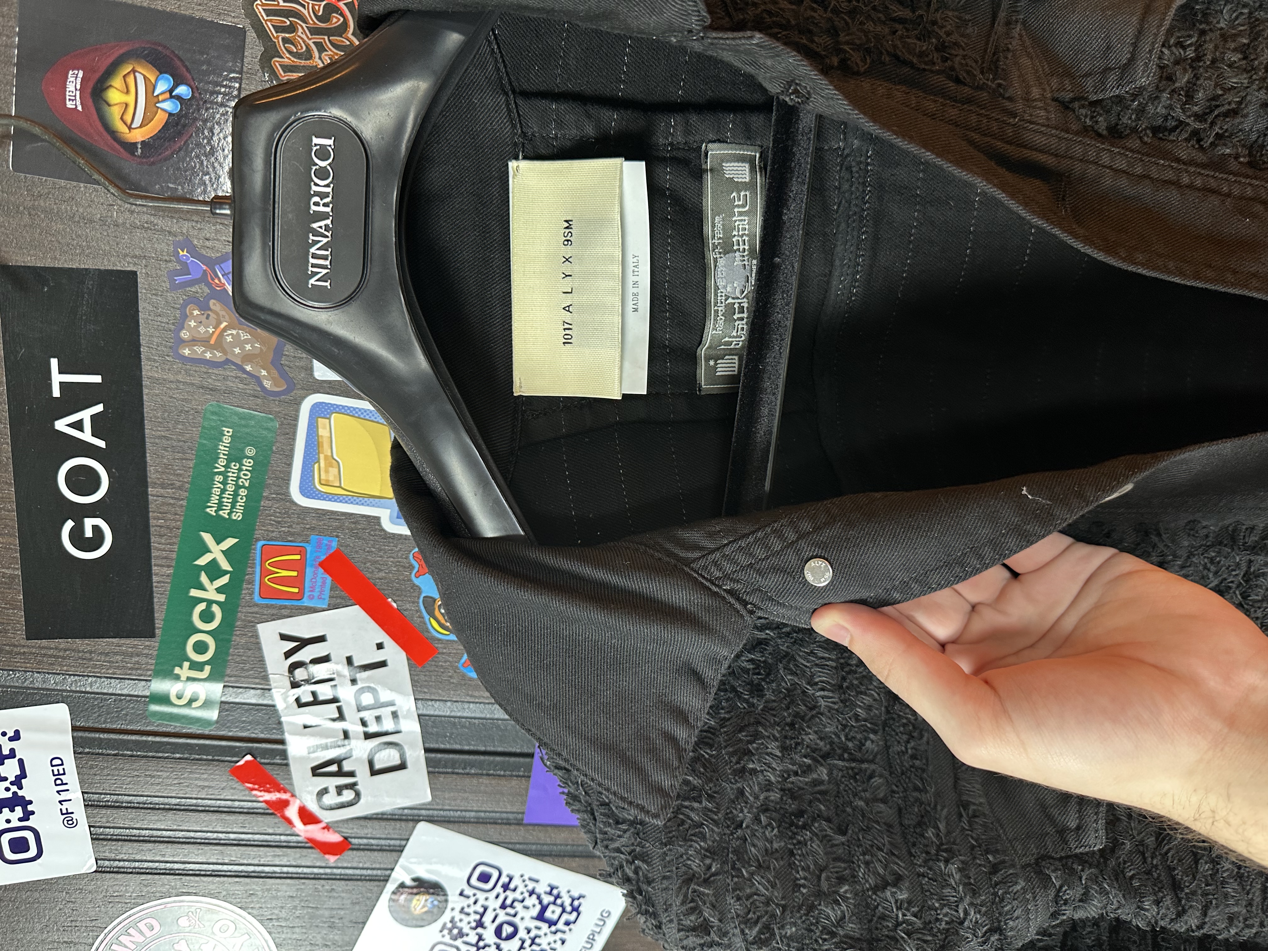 1017 ALYX Alyx Blackmeans Jacket, detail view 6