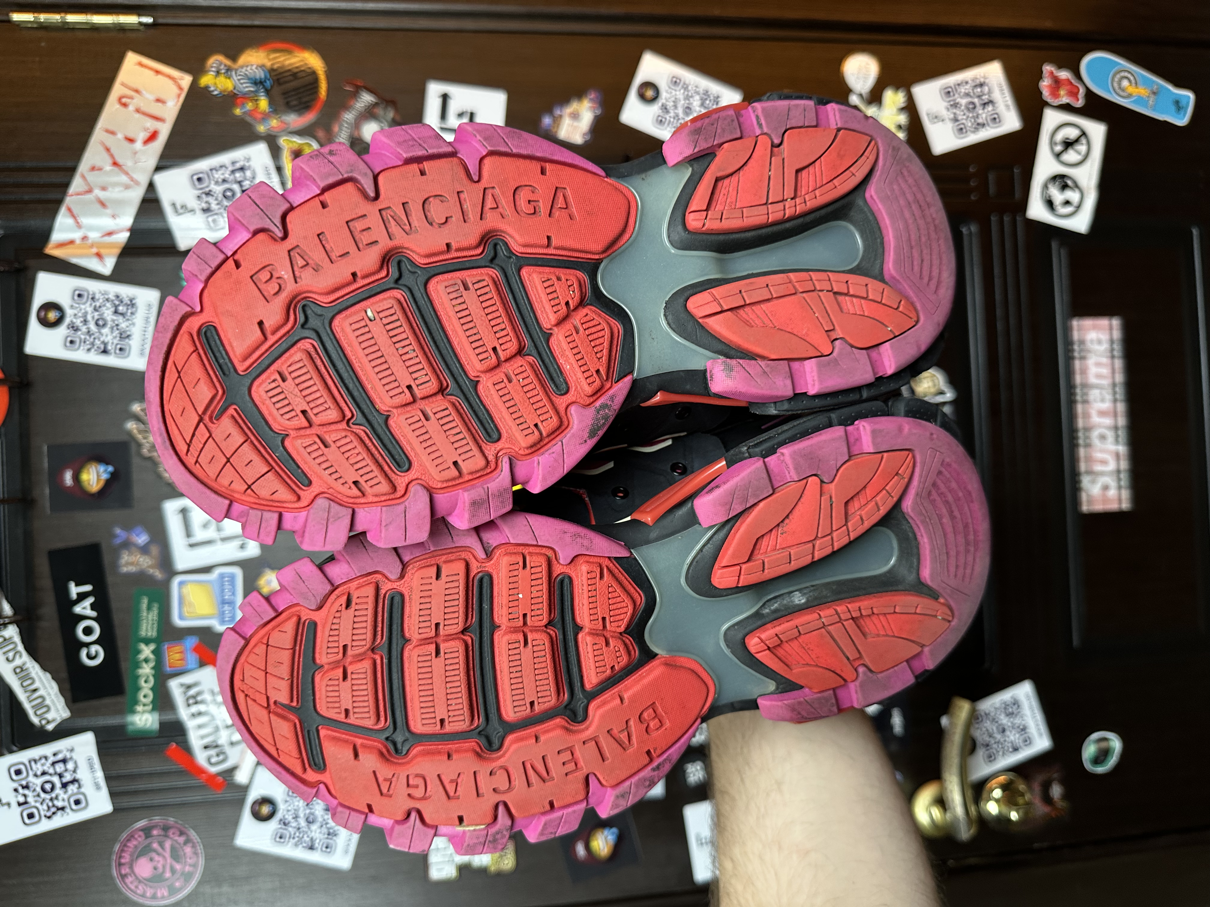 Balenciaga Balenciaga Track 1 Pink, detail view 9