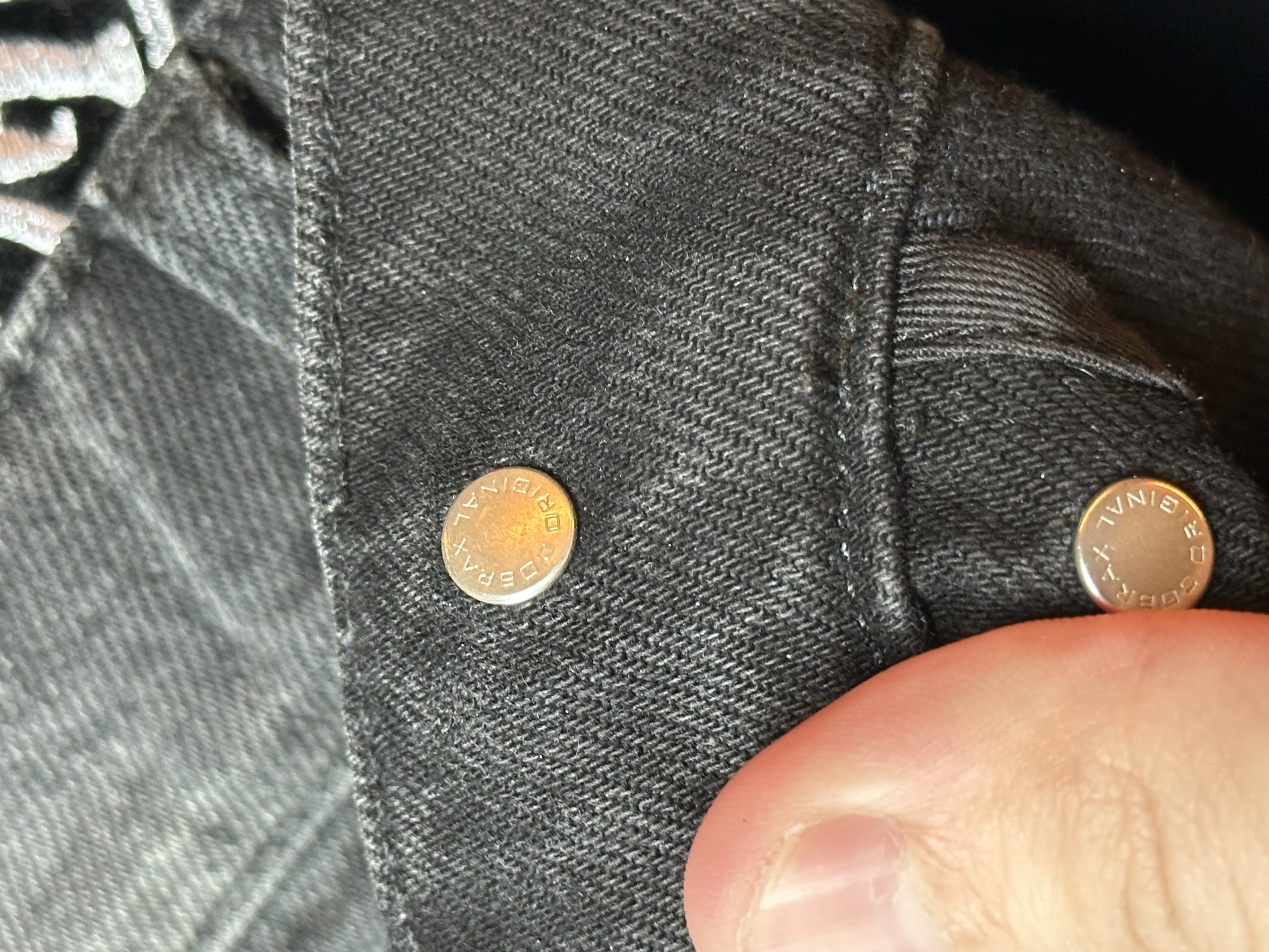 Amiri Amiri & Chemist FW 2022 Black Carpenter Jeans, detail view 15