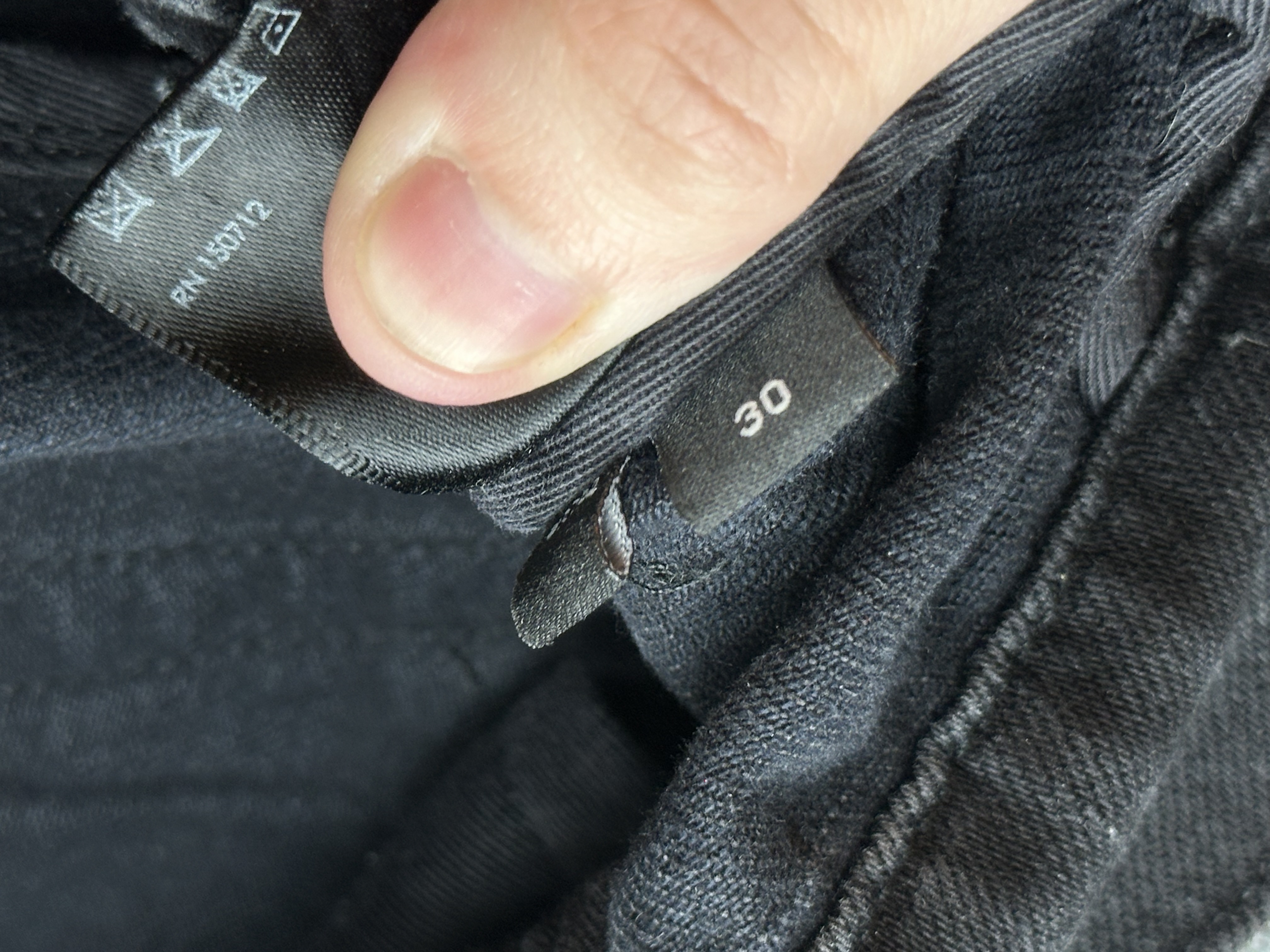 Amiri Amiri & Chemist FW 2022 Black Carpenter Jeans, detail view 22