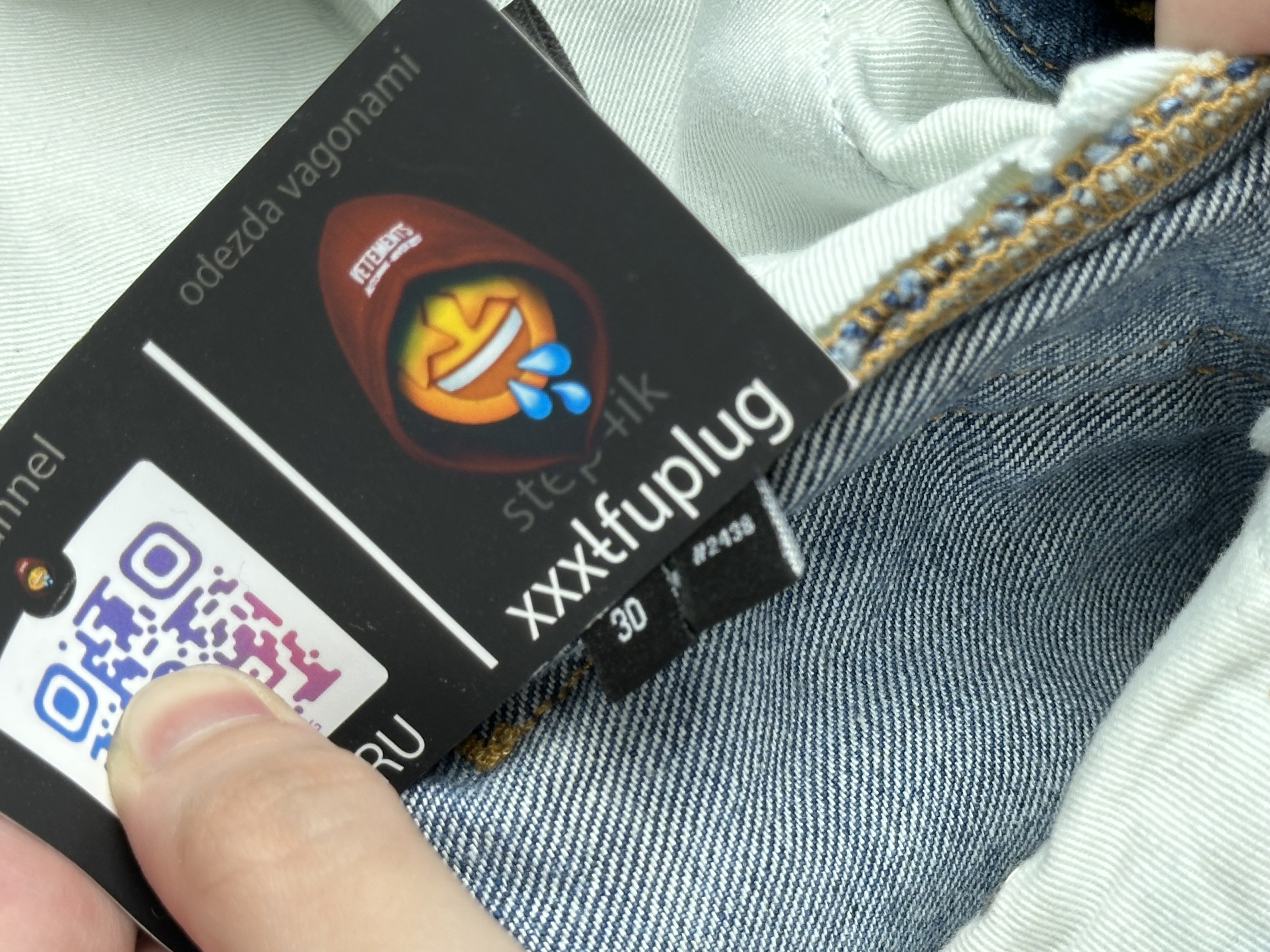 Amiri Amiri Blue Flare Jeans, detail view 23