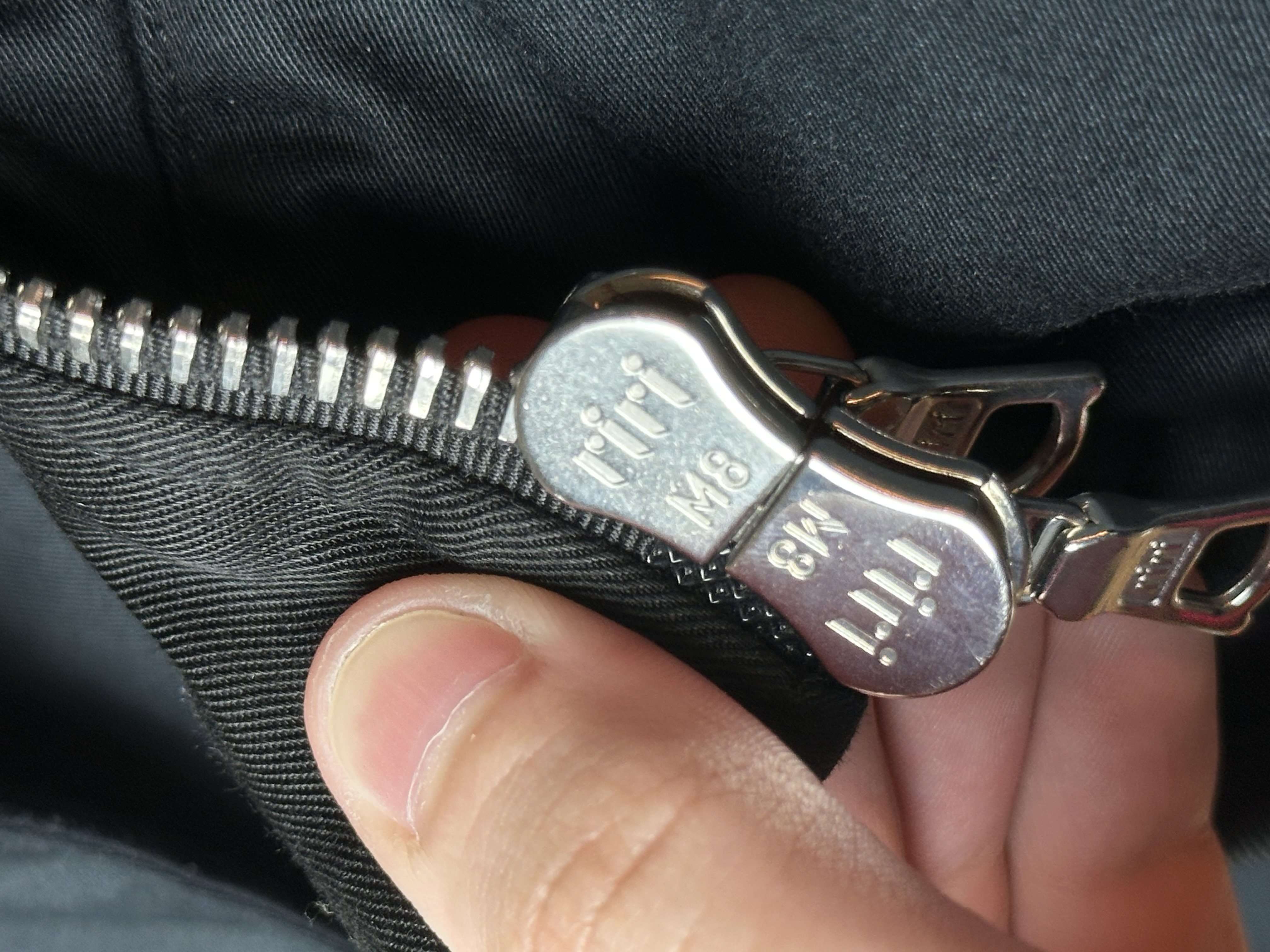 Amiri Amiri Leather Embellished Vest Sherpa, detail view 12