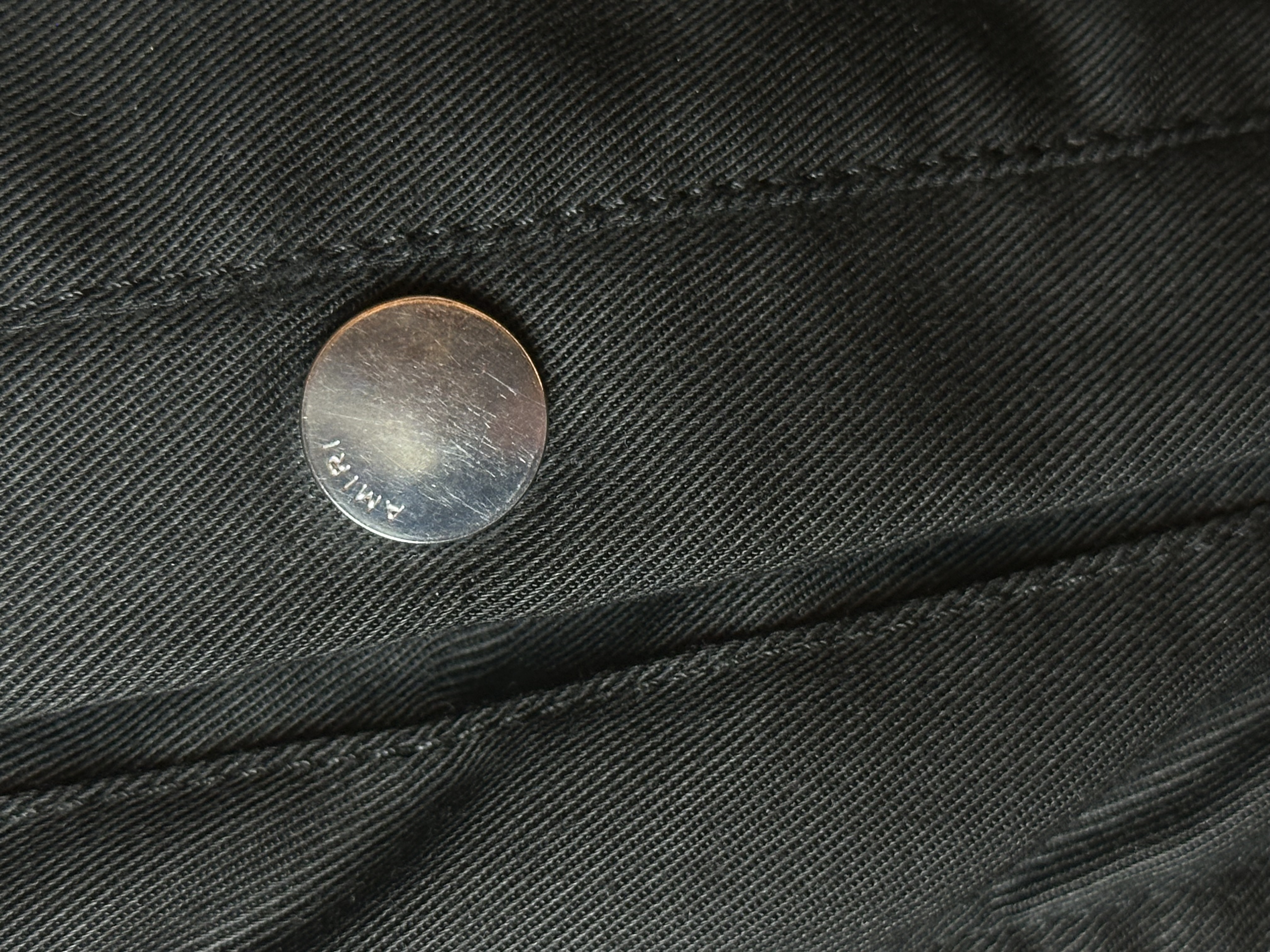 Amiri Amiri Leather Embellished Vest Sherpa, detail view 13