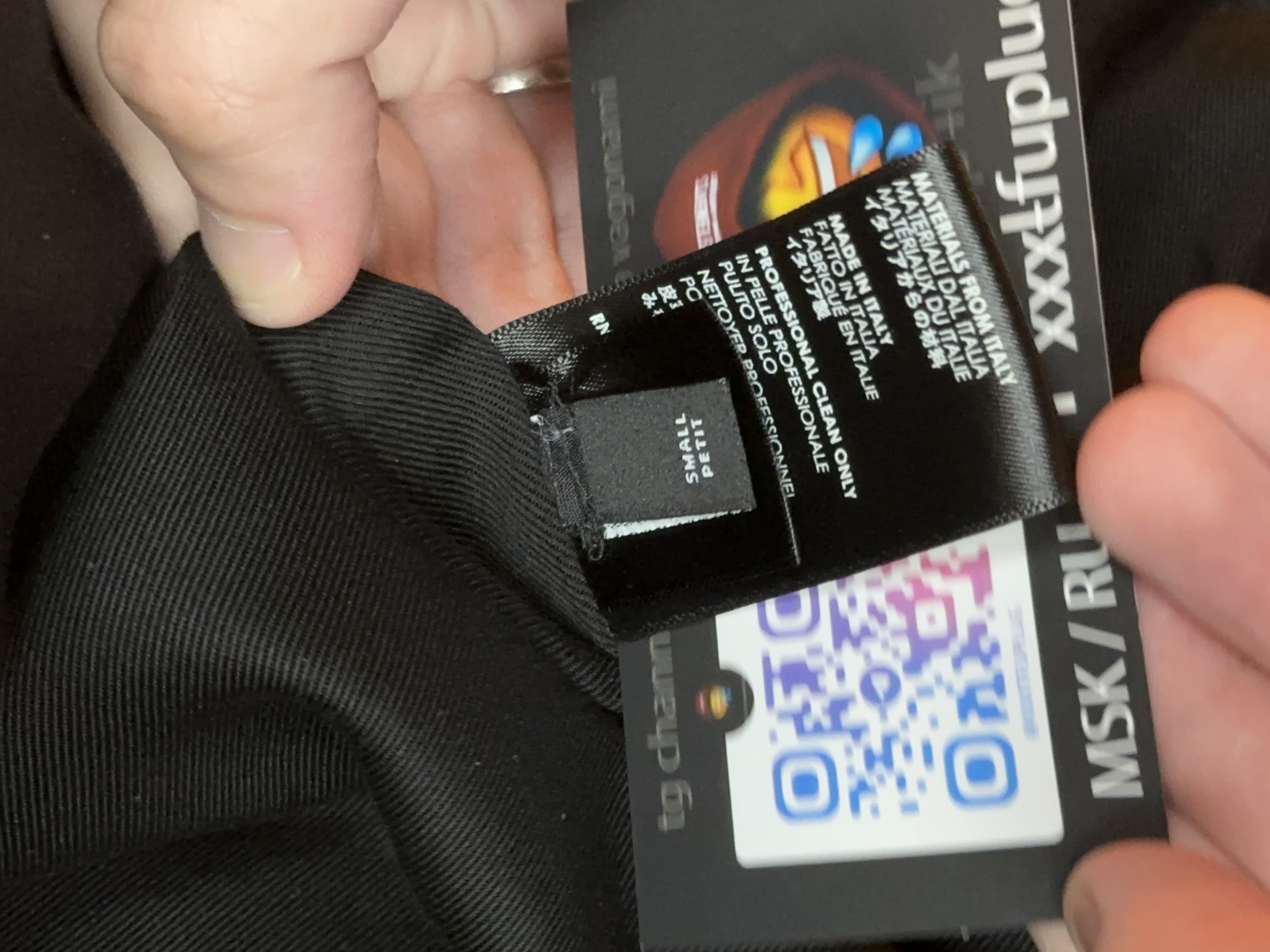 Amiri Amiri Leather Embellished Vest Sherpa, detail view 16