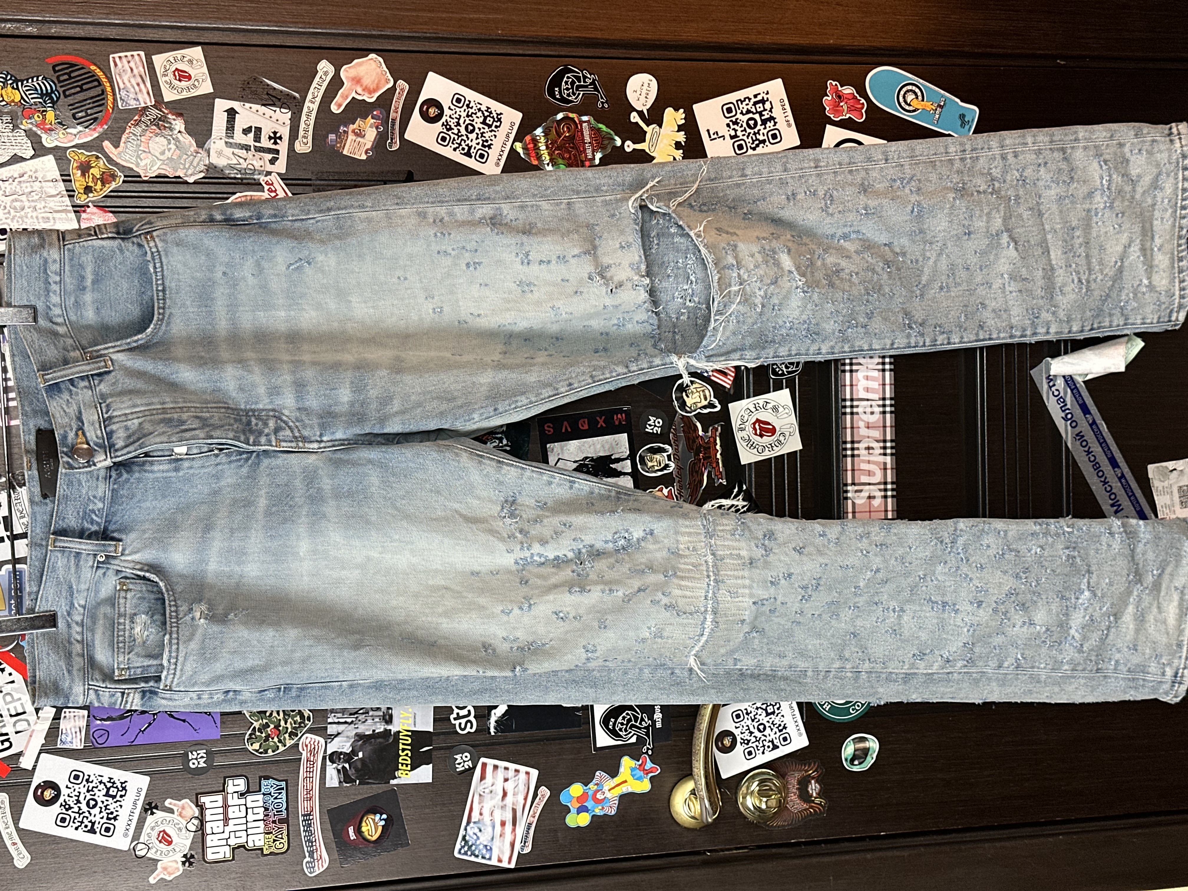 Amiri Shotgun 32 Straight Jeans, detail view 2