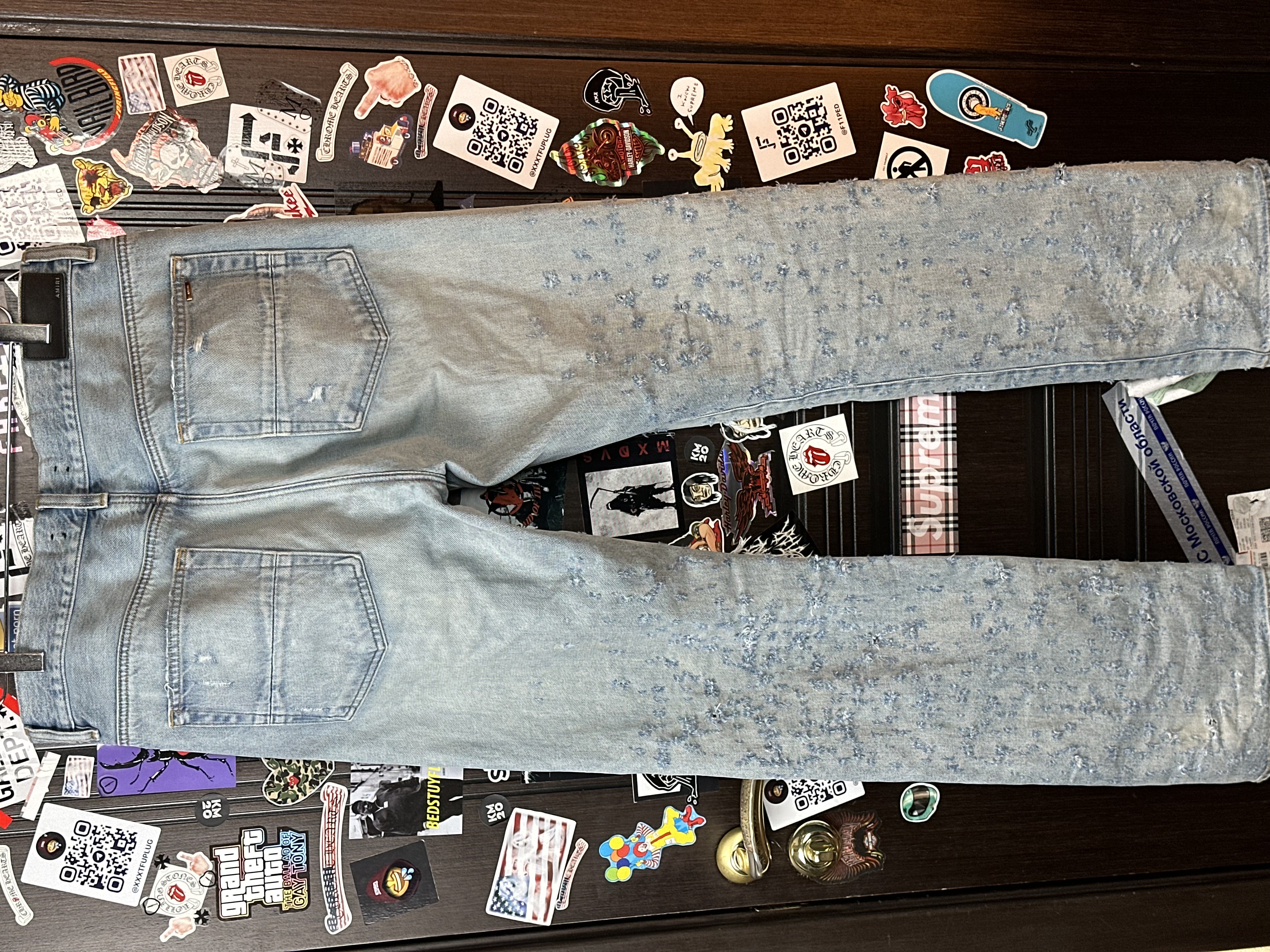 Amiri Shotgun 32 Straight Jeans, detail view 3