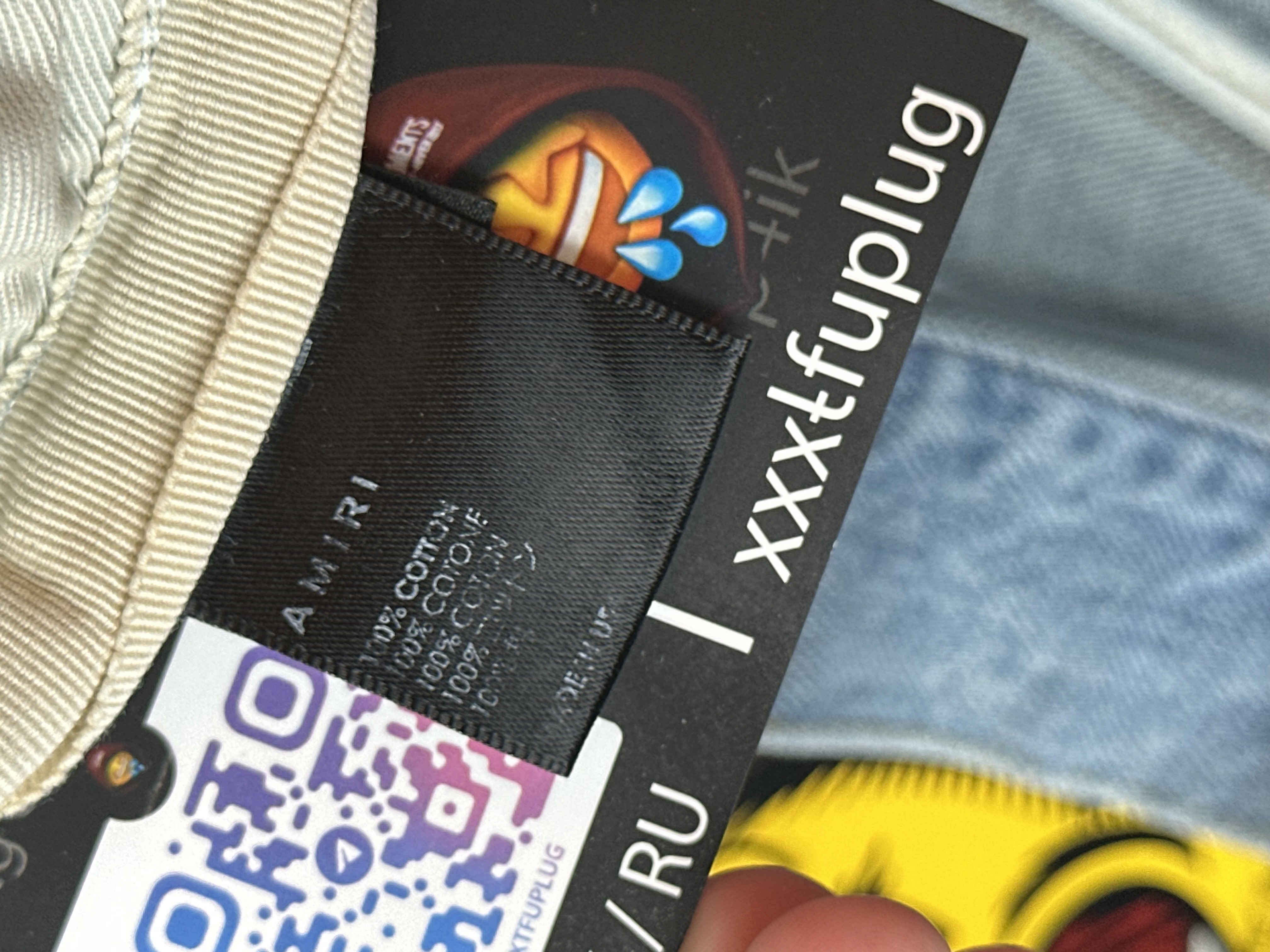 Amiri Shotgun 32 Straight Jeans, detail view 10