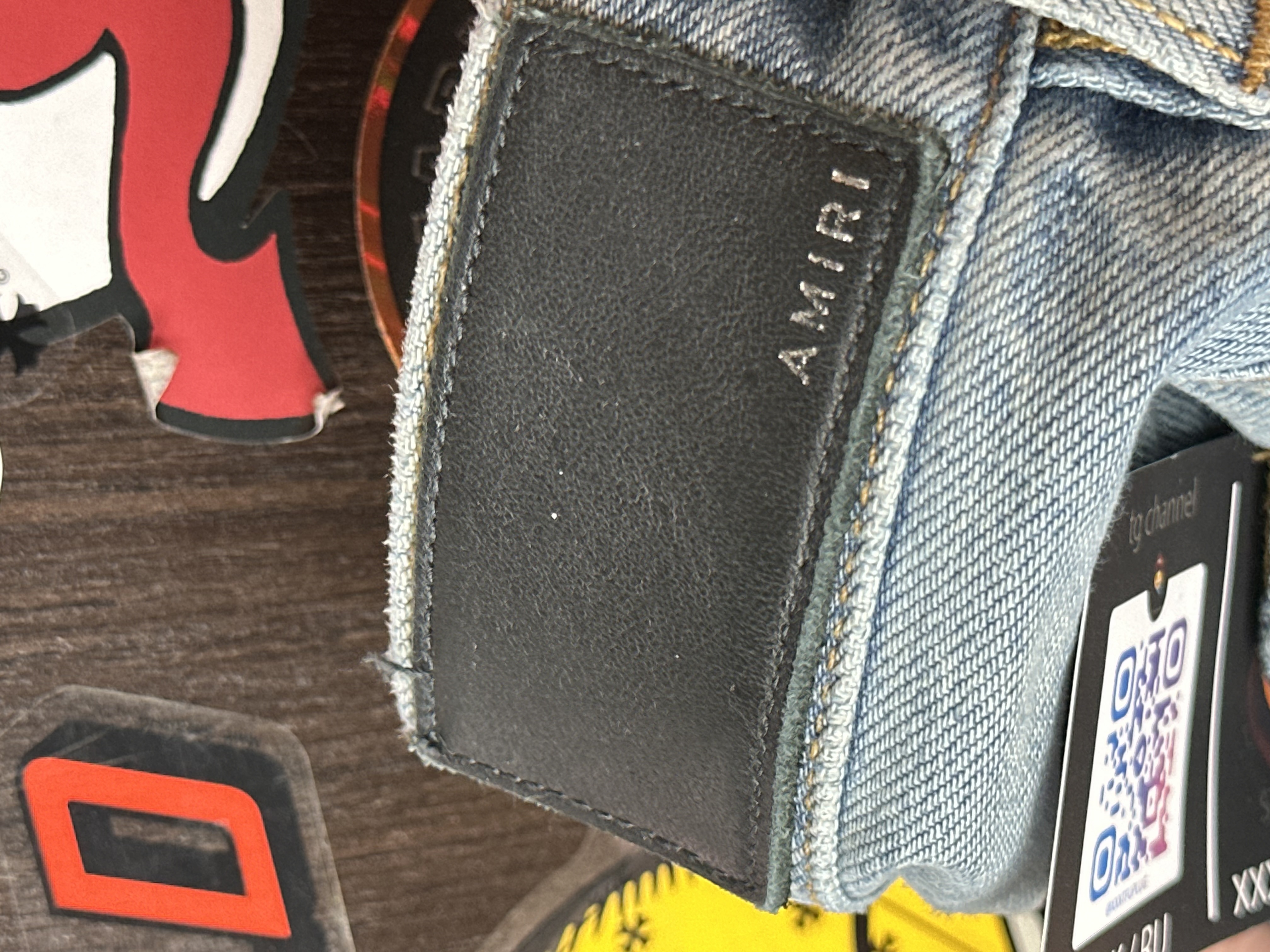 Amiri Shotgun 32 Straight Jeans, detail view 15