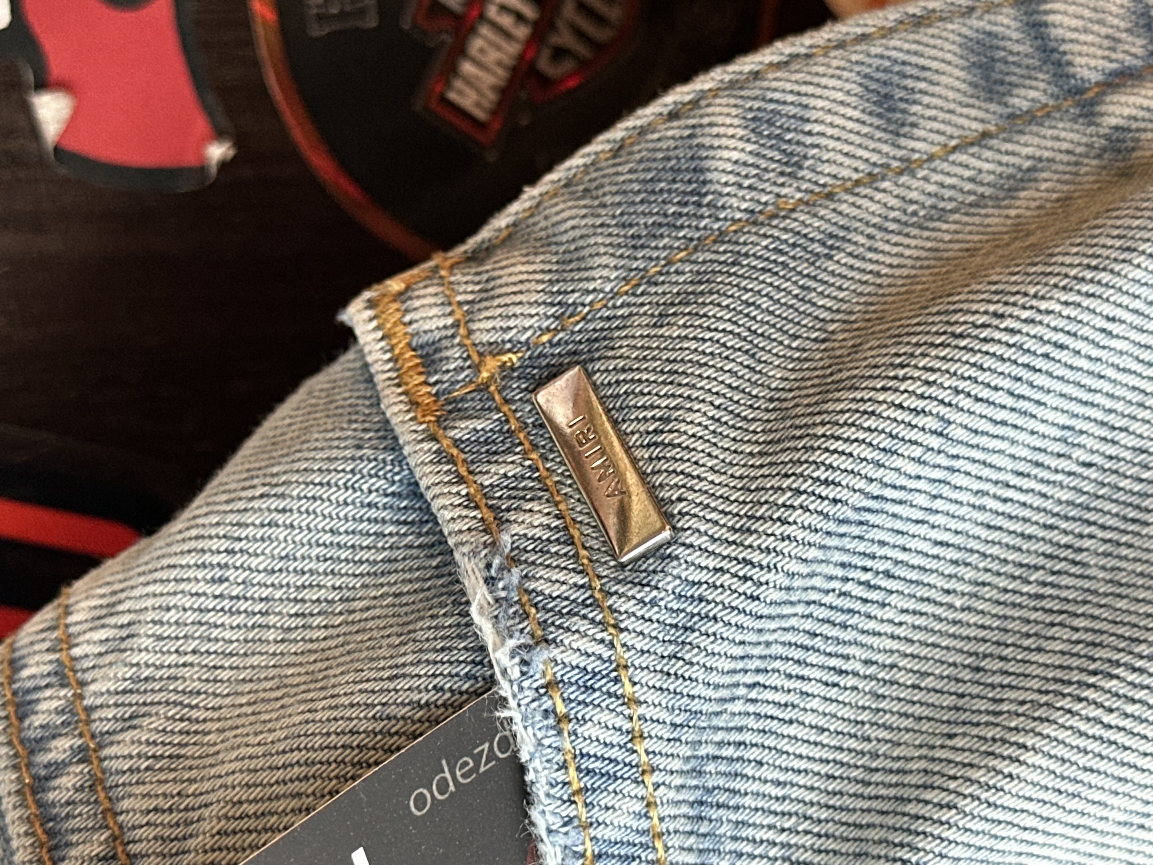 Amiri Shotgun 32 Straight Jeans, detail view 16