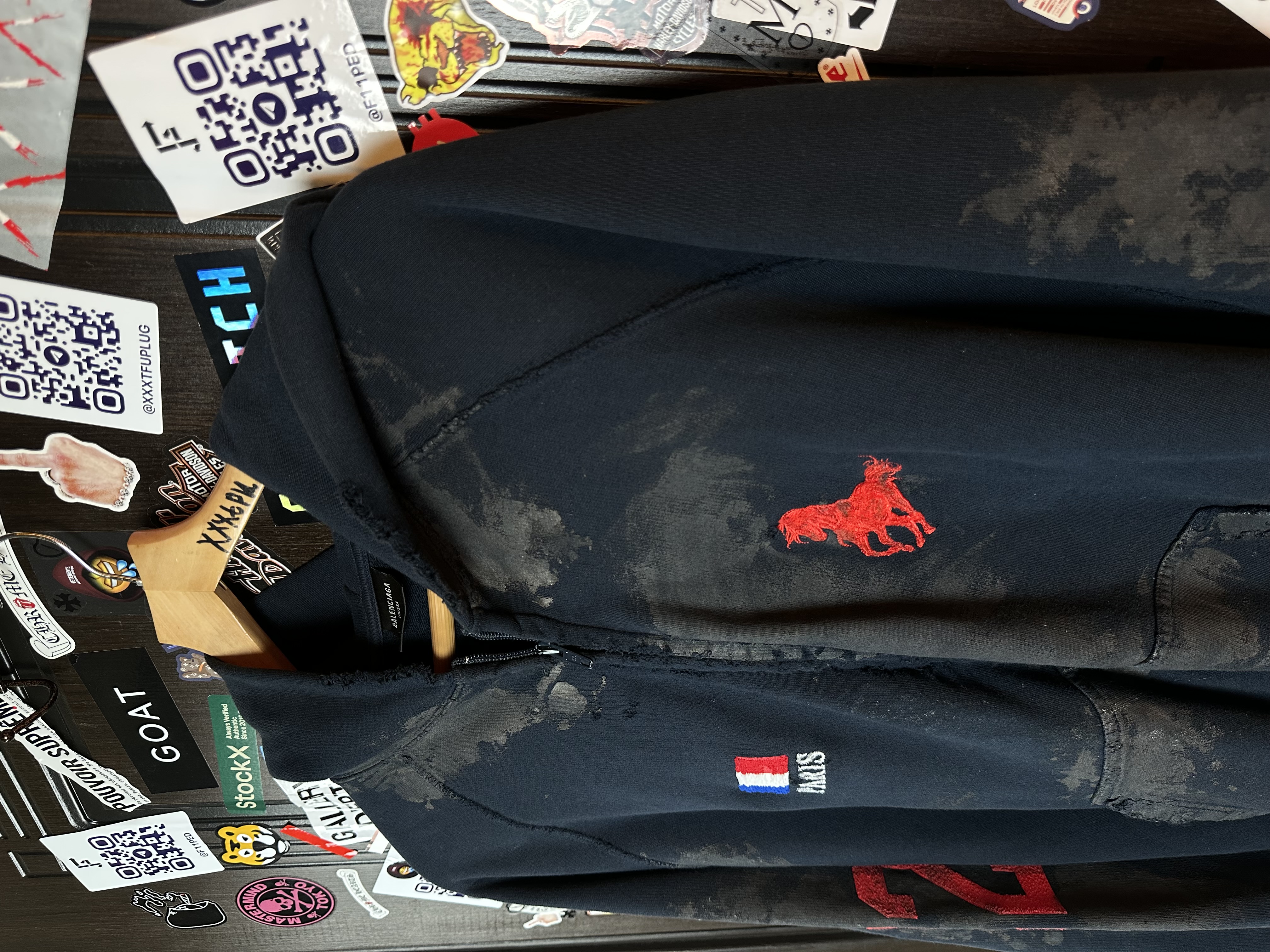 Balenciaga Balenci Dirty Polo, detail view 14