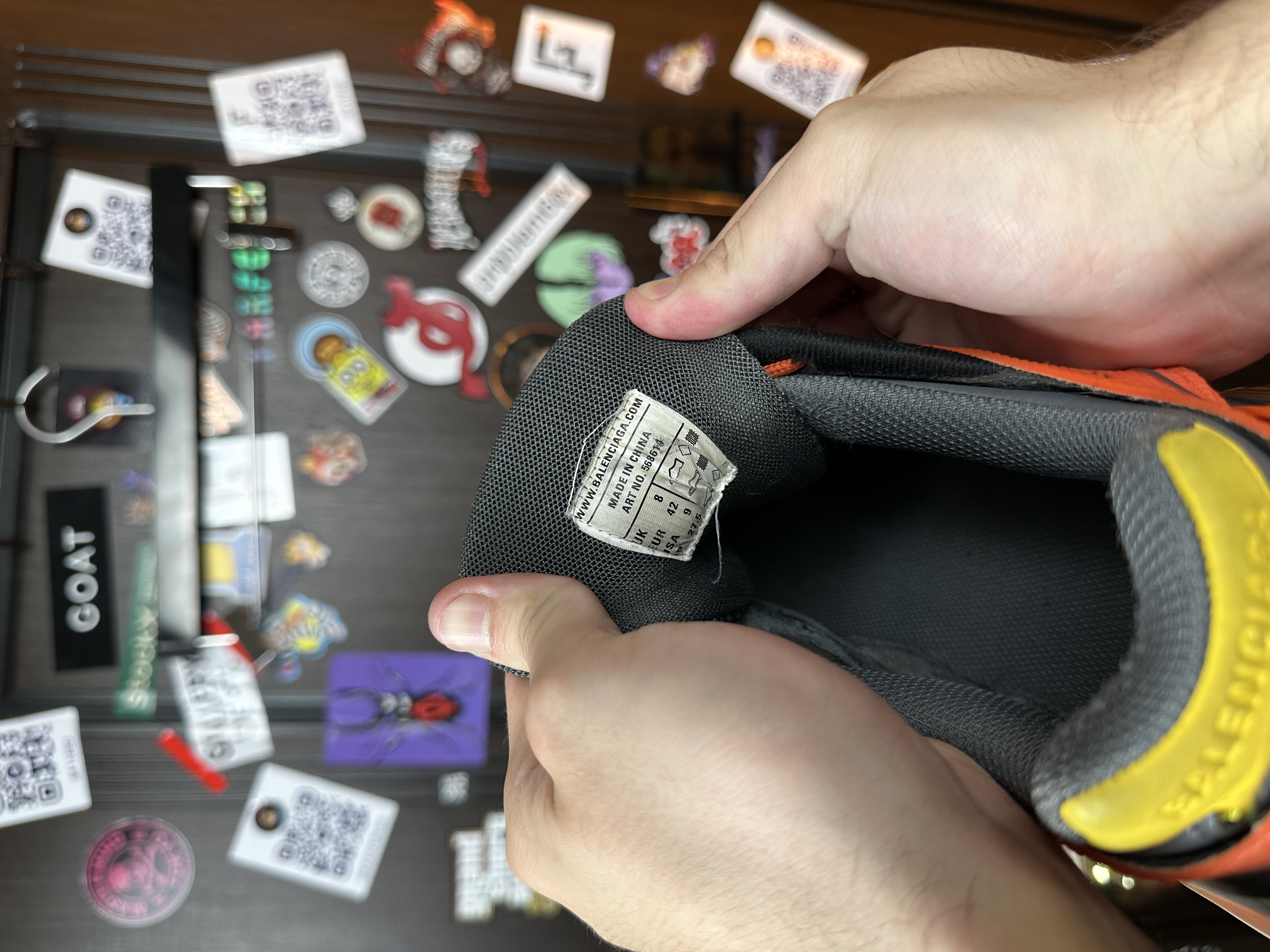 Balenciaga Balenciaga Track 2 Orange, detail view 5