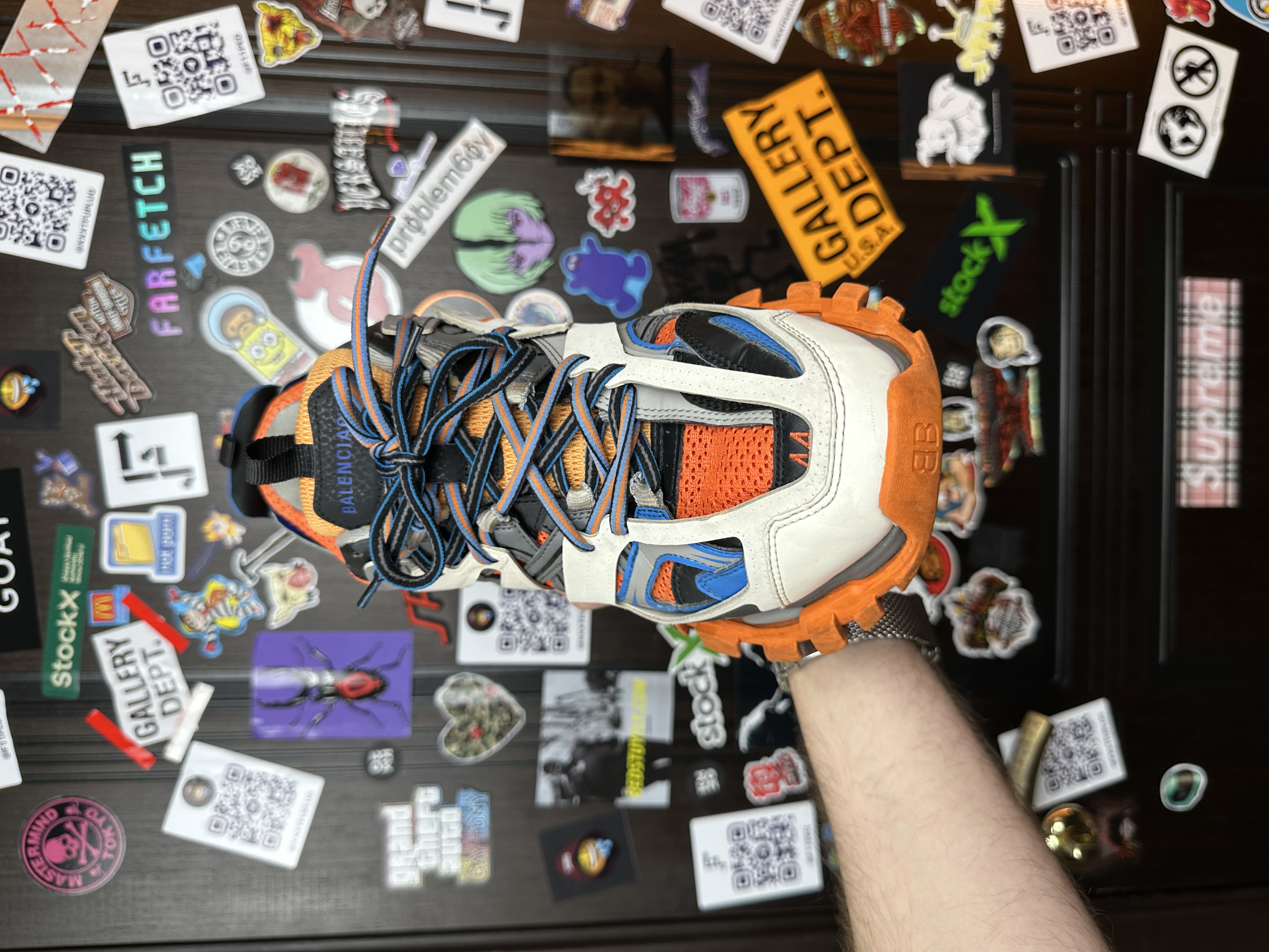 Balenciaga Track 1 Fist release, detail view 2