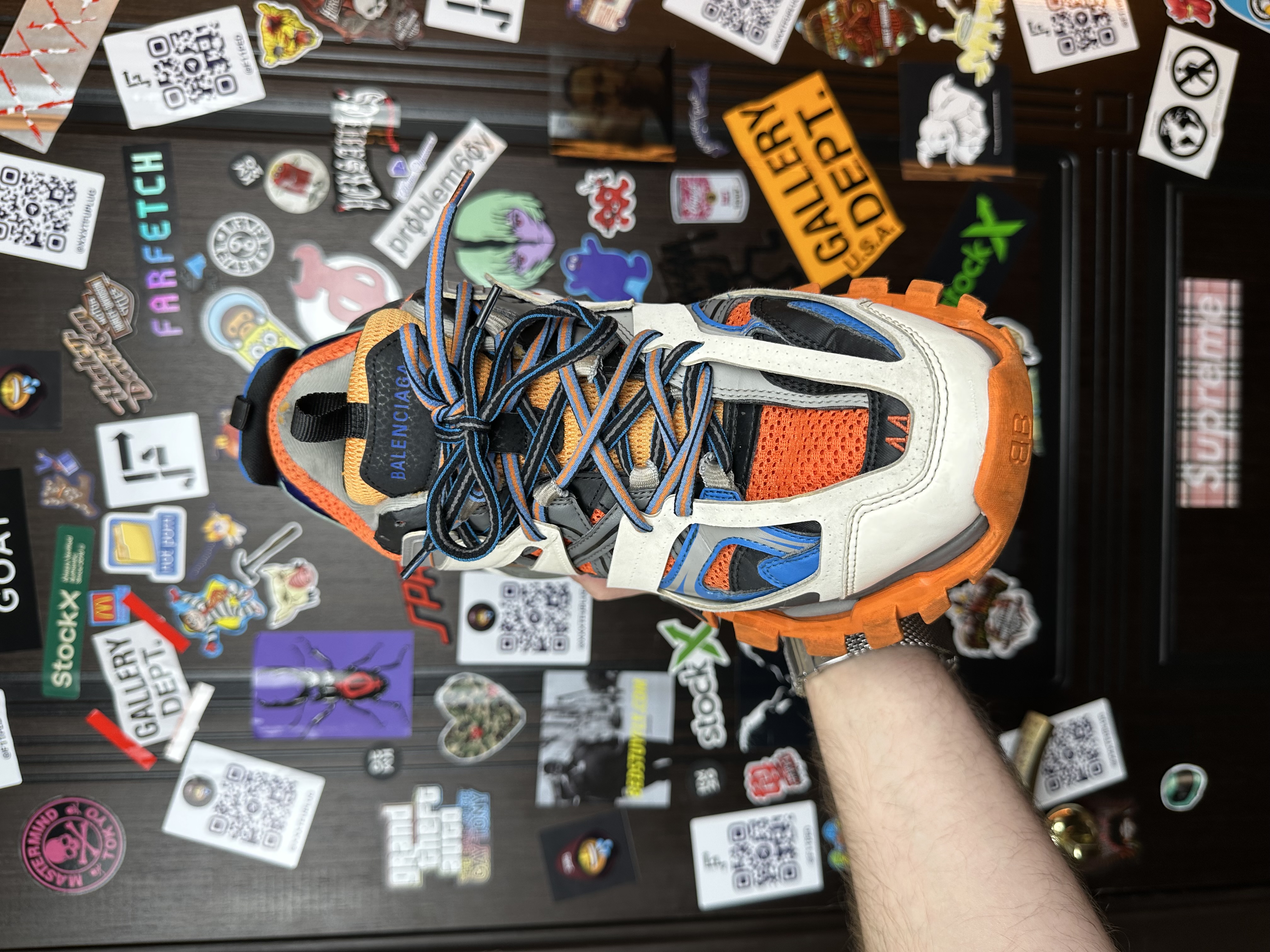 Balenciaga Track 1 Fist release, detail view 3