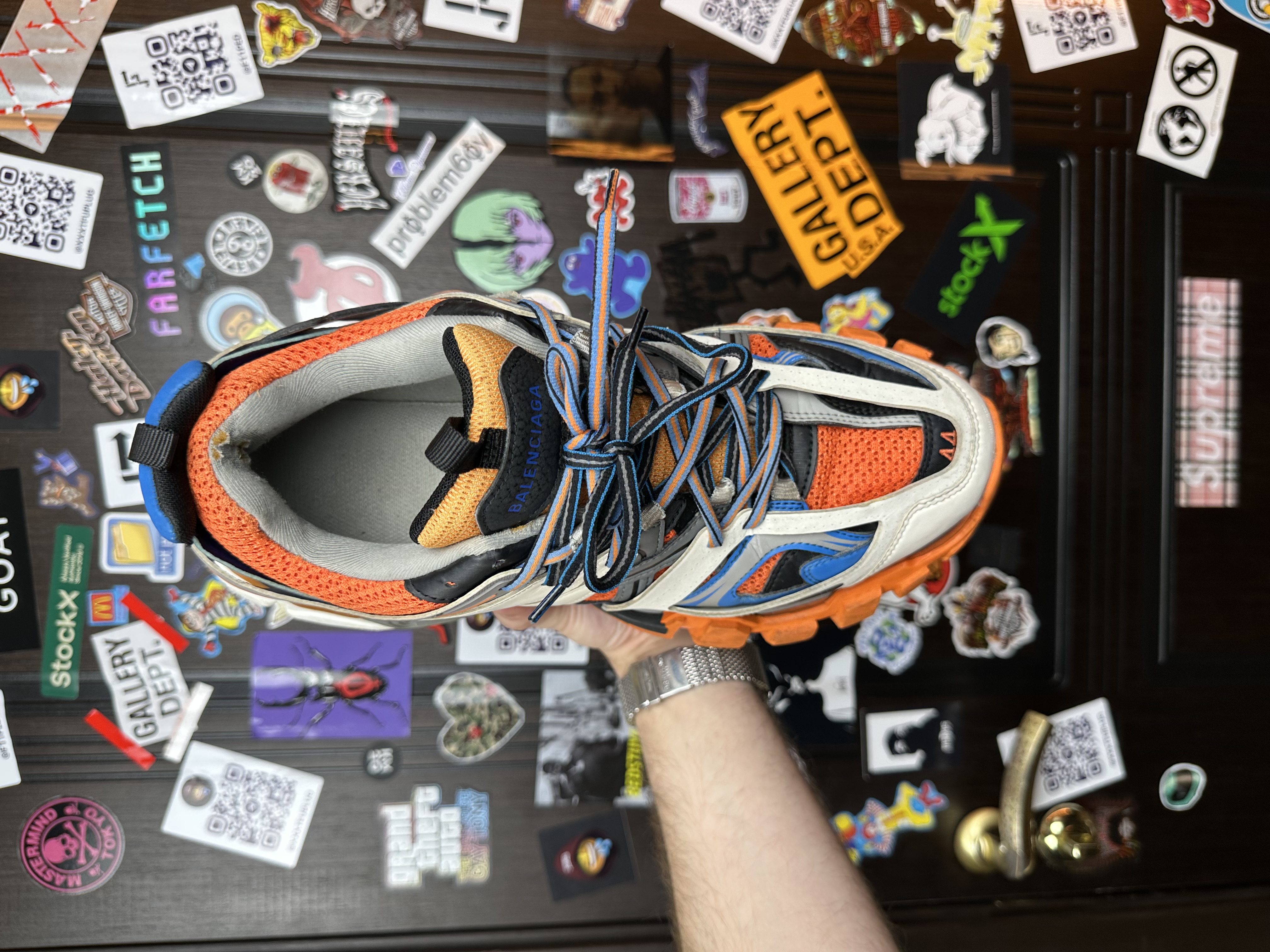 Balenciaga Track 1 Fist release, detail view 4