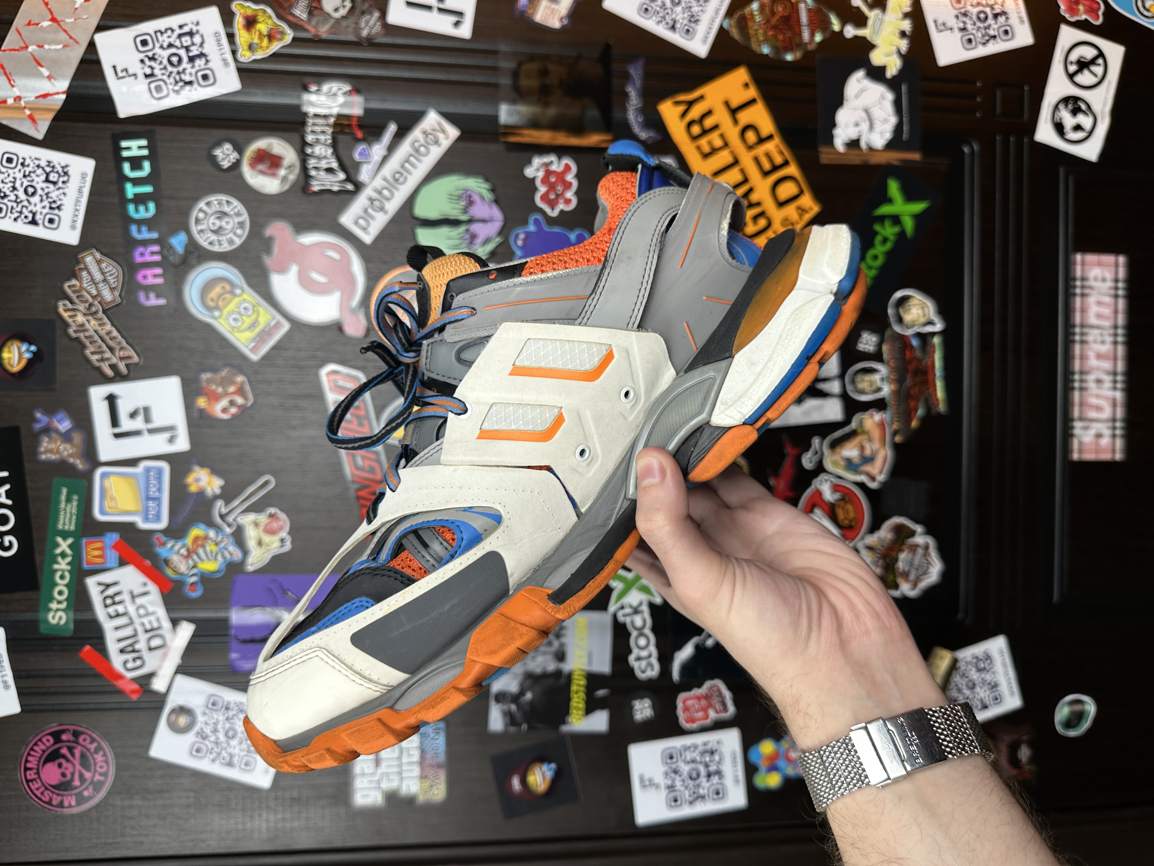 Balenciaga Track 1 Fist release, detail view 5