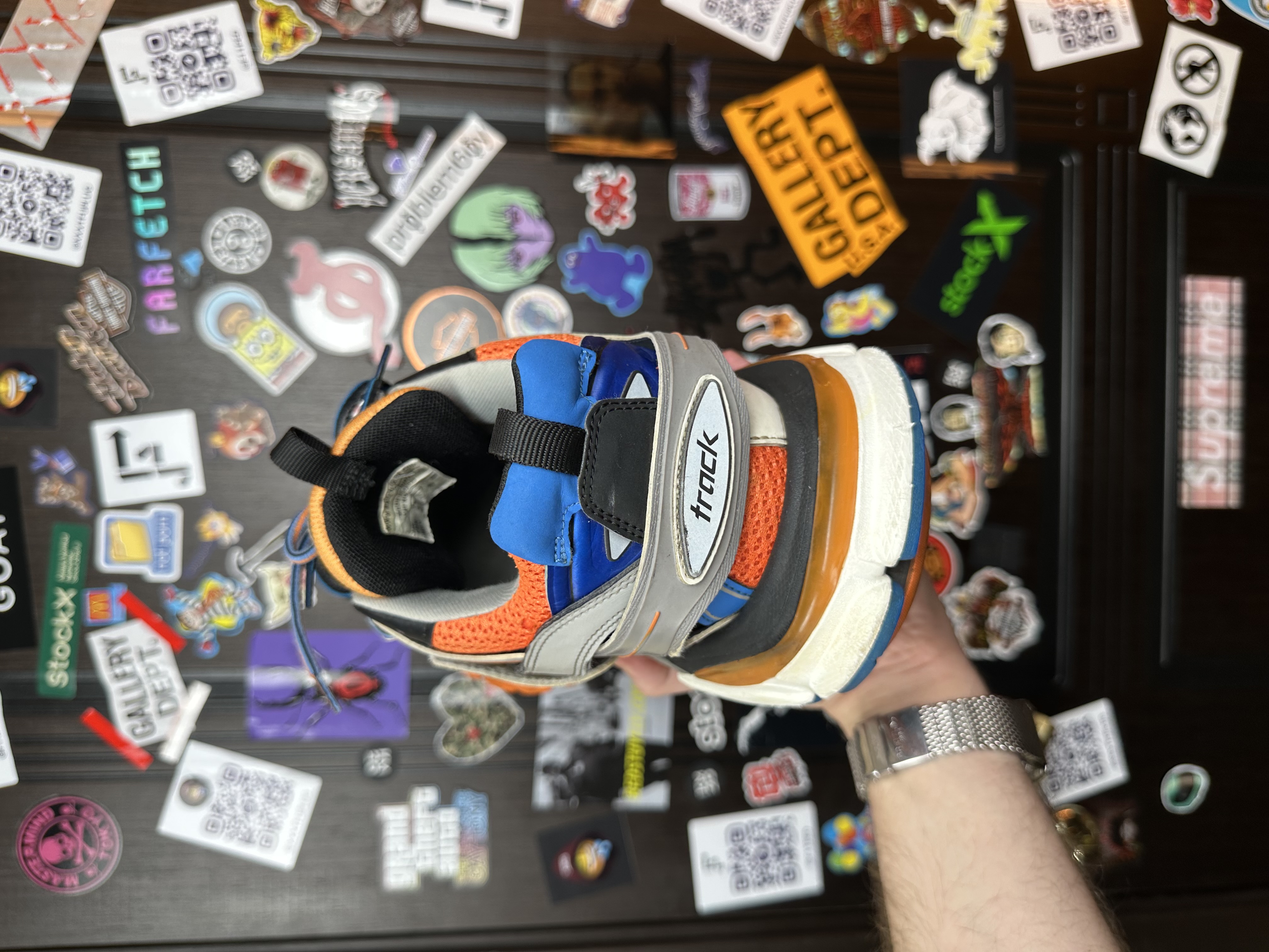 Balenciaga Track 1 Fist release, detail view 6