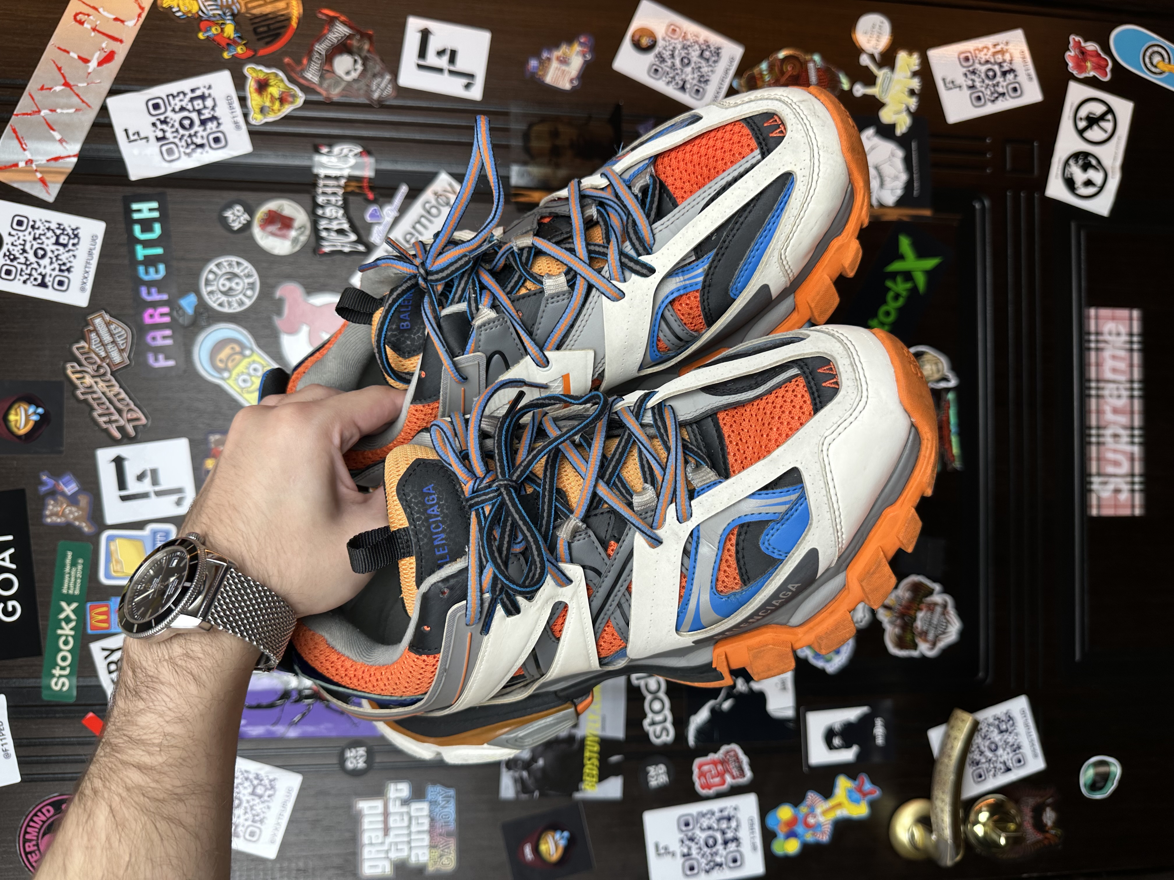 Balenciaga Track 1 Fist release, detail view 8