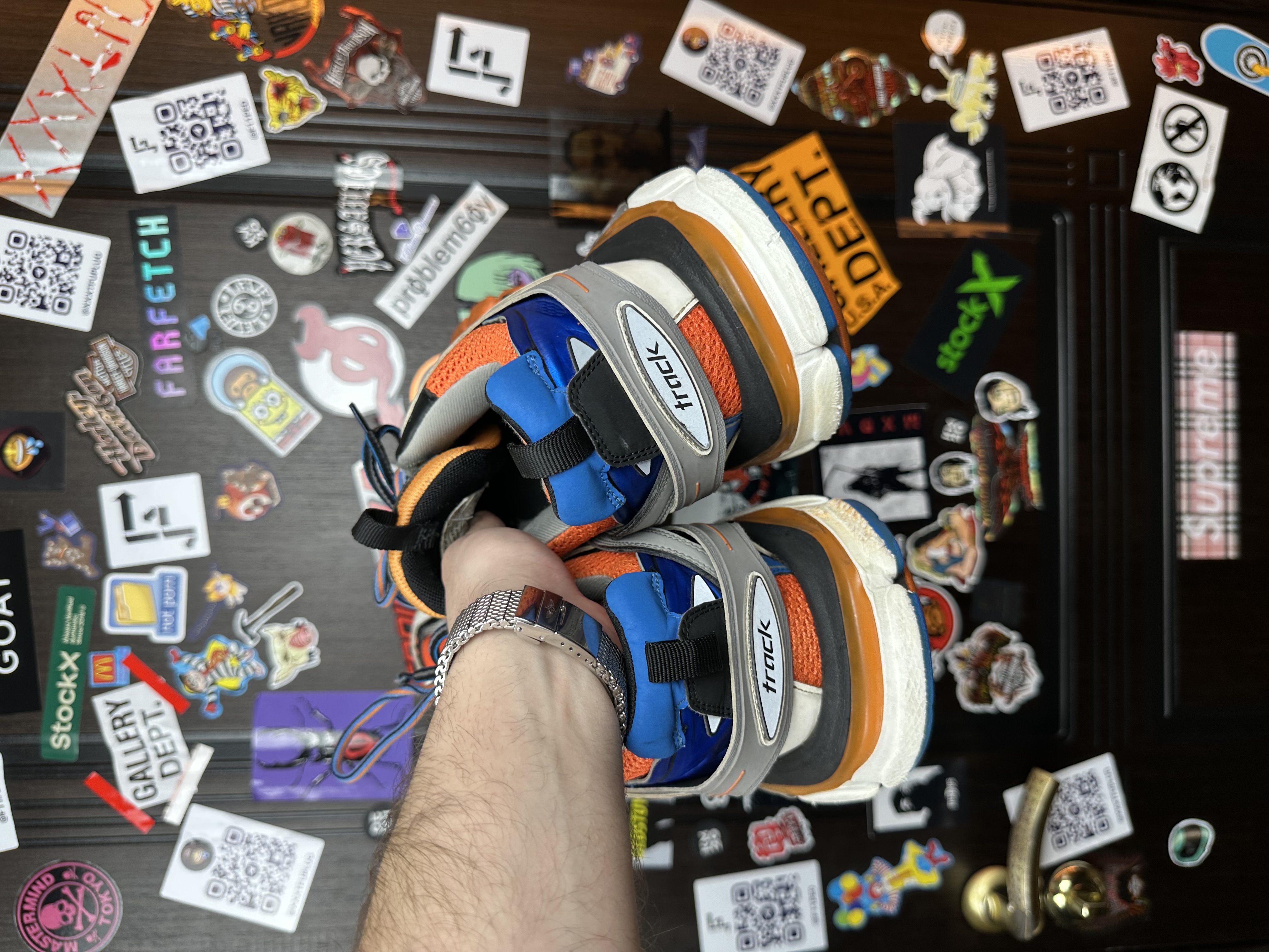 Balenciaga Track 1 Fist release, detail view 11