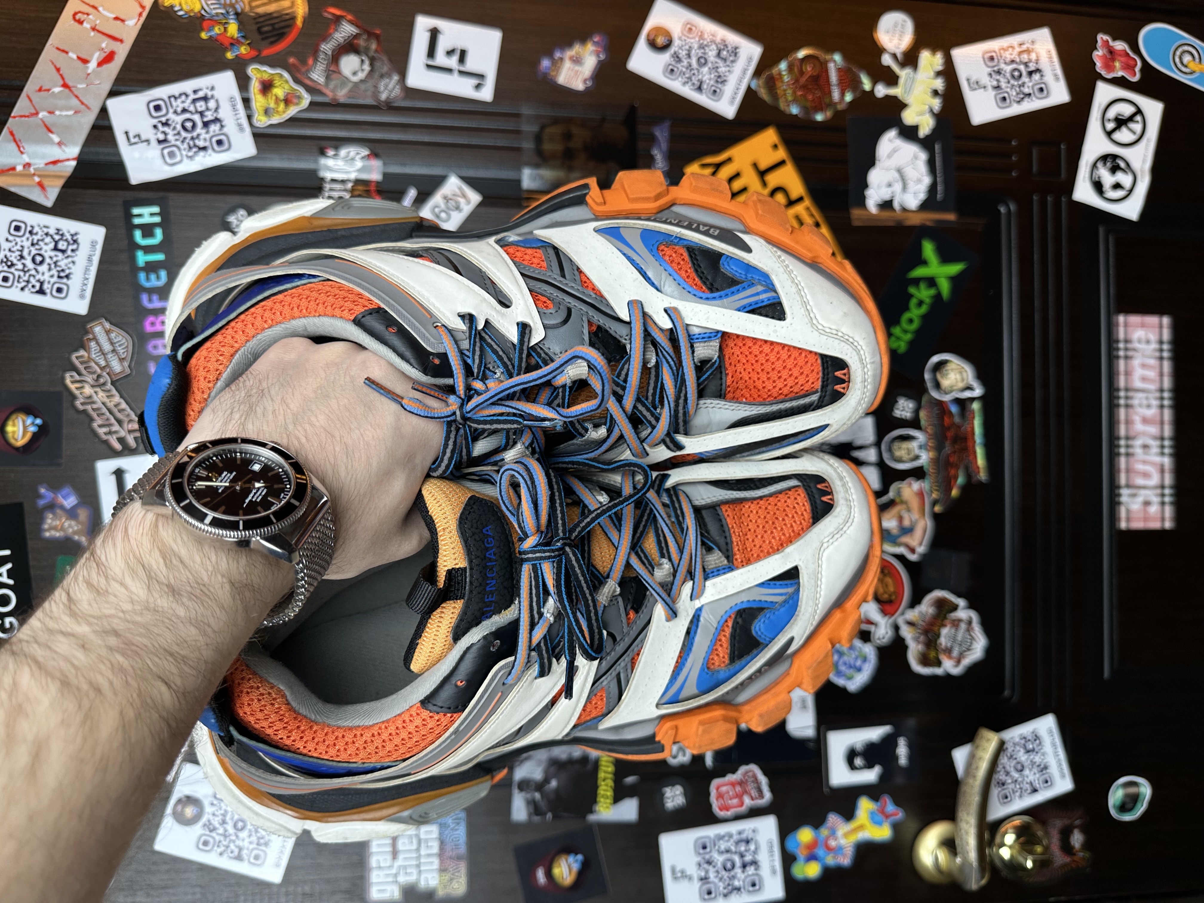 Balenciaga Track 1 Fist release, detail view 12