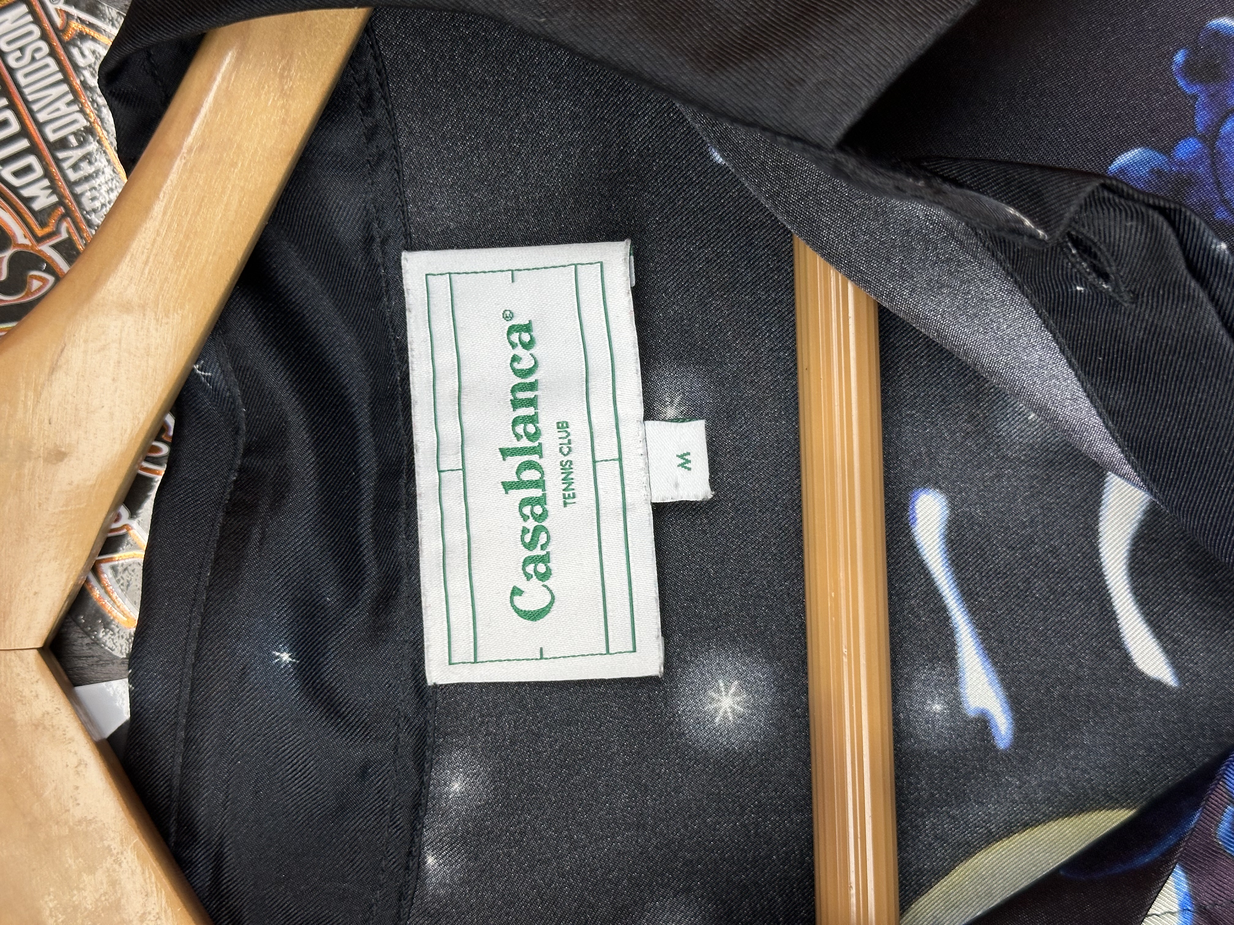 Casablanca Casablanca UFO Cowboy De L'Espace Silk Shirt, detail view 8