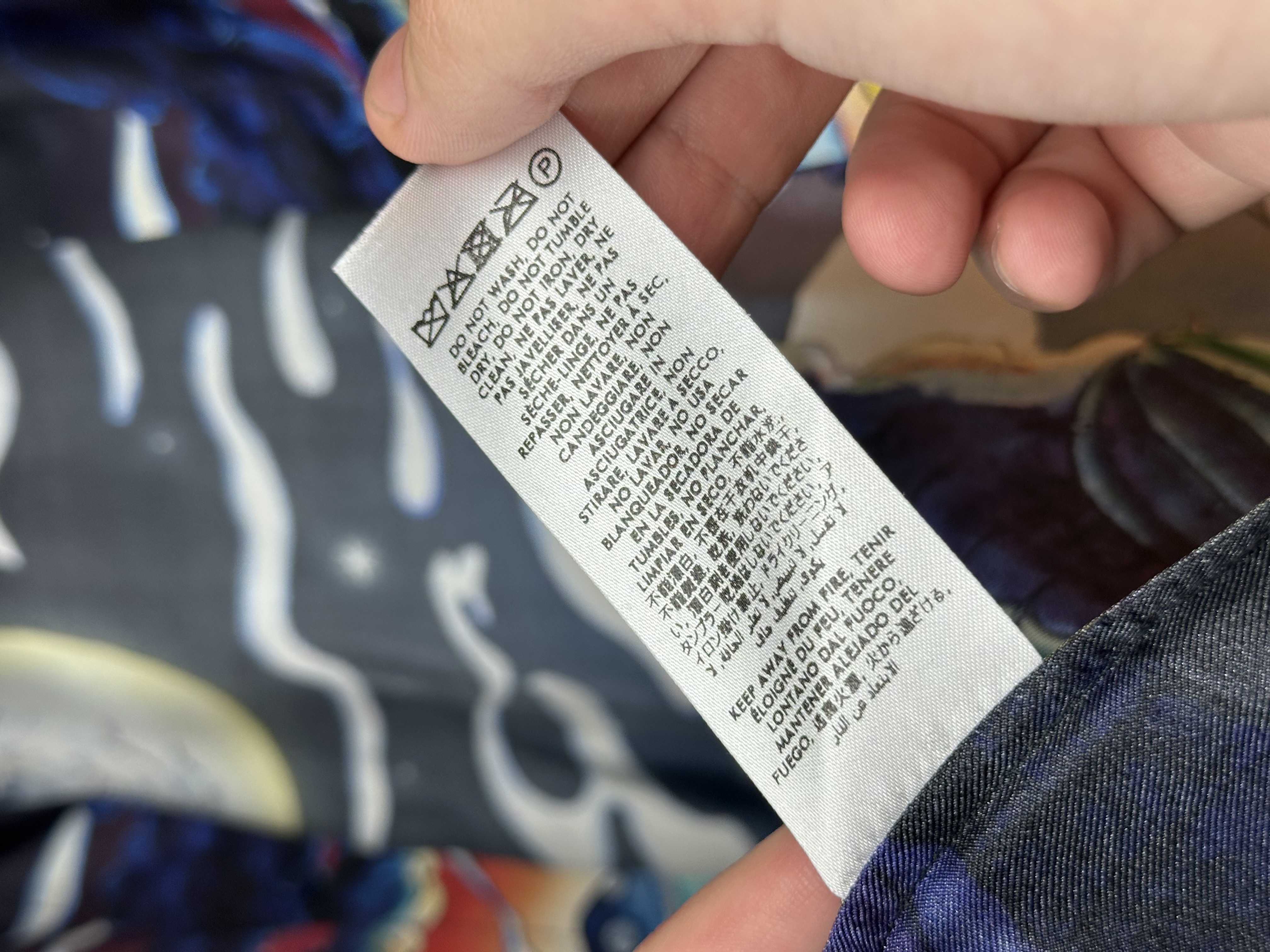 Casablanca Casablanca UFO Cowboy De L'Espace Silk Shirt, detail view 11