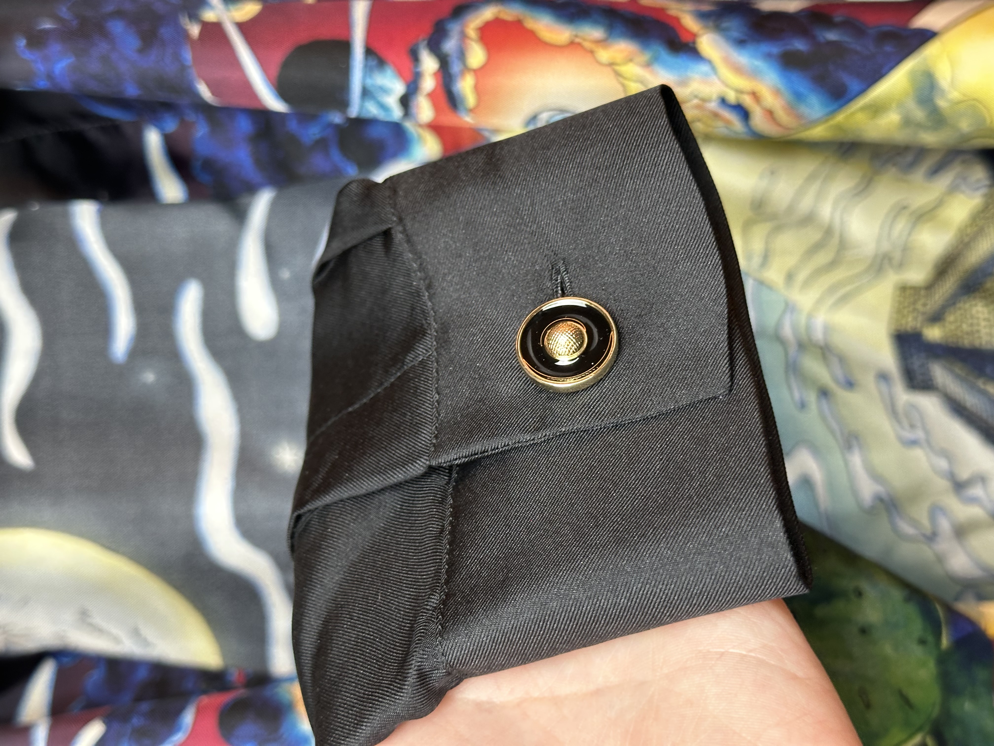 Casablanca Casablanca UFO Cowboy De L'Espace Silk Shirt, detail view 12