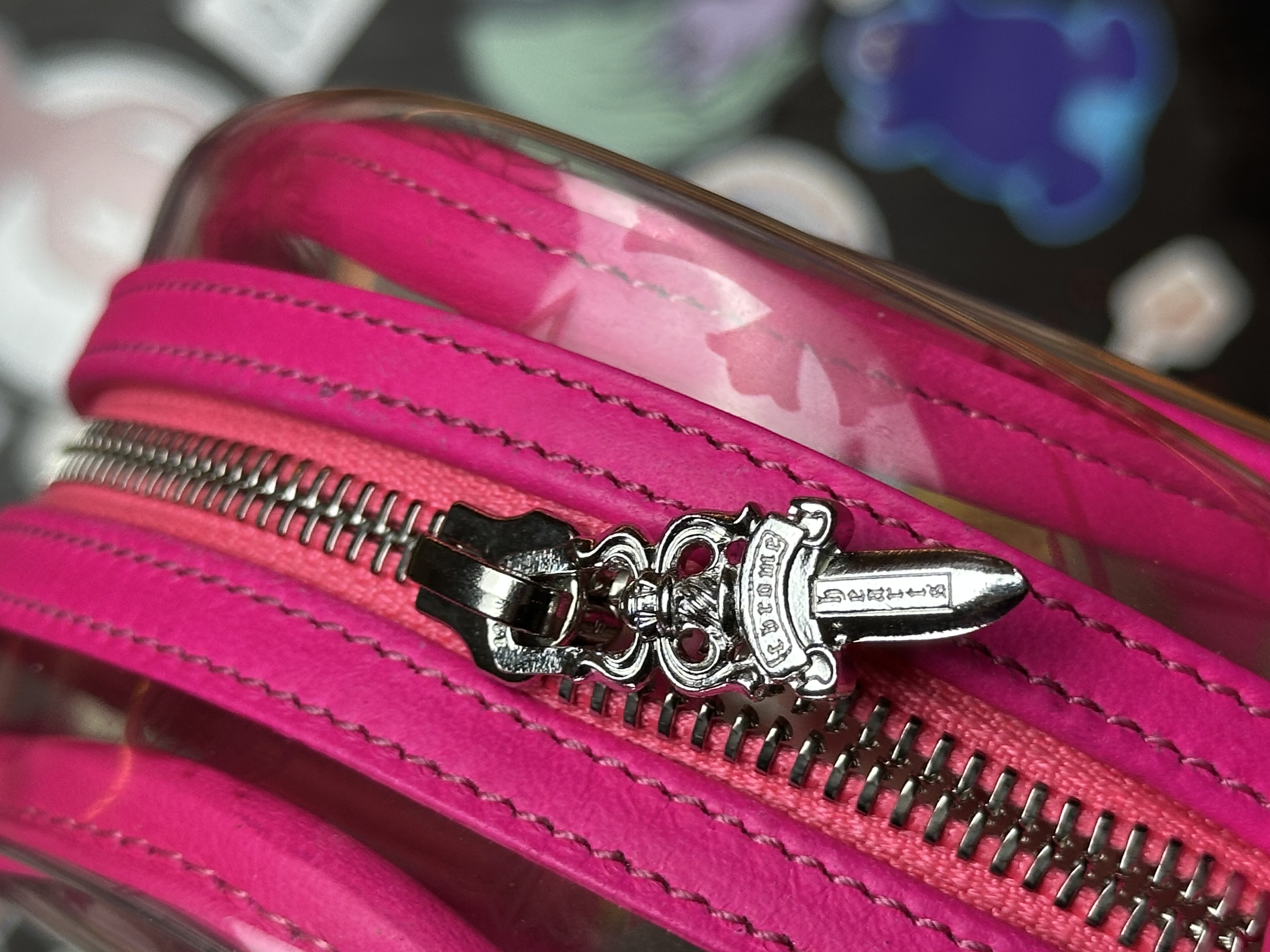Chrome Hearts Pink taka bag, detail view 8