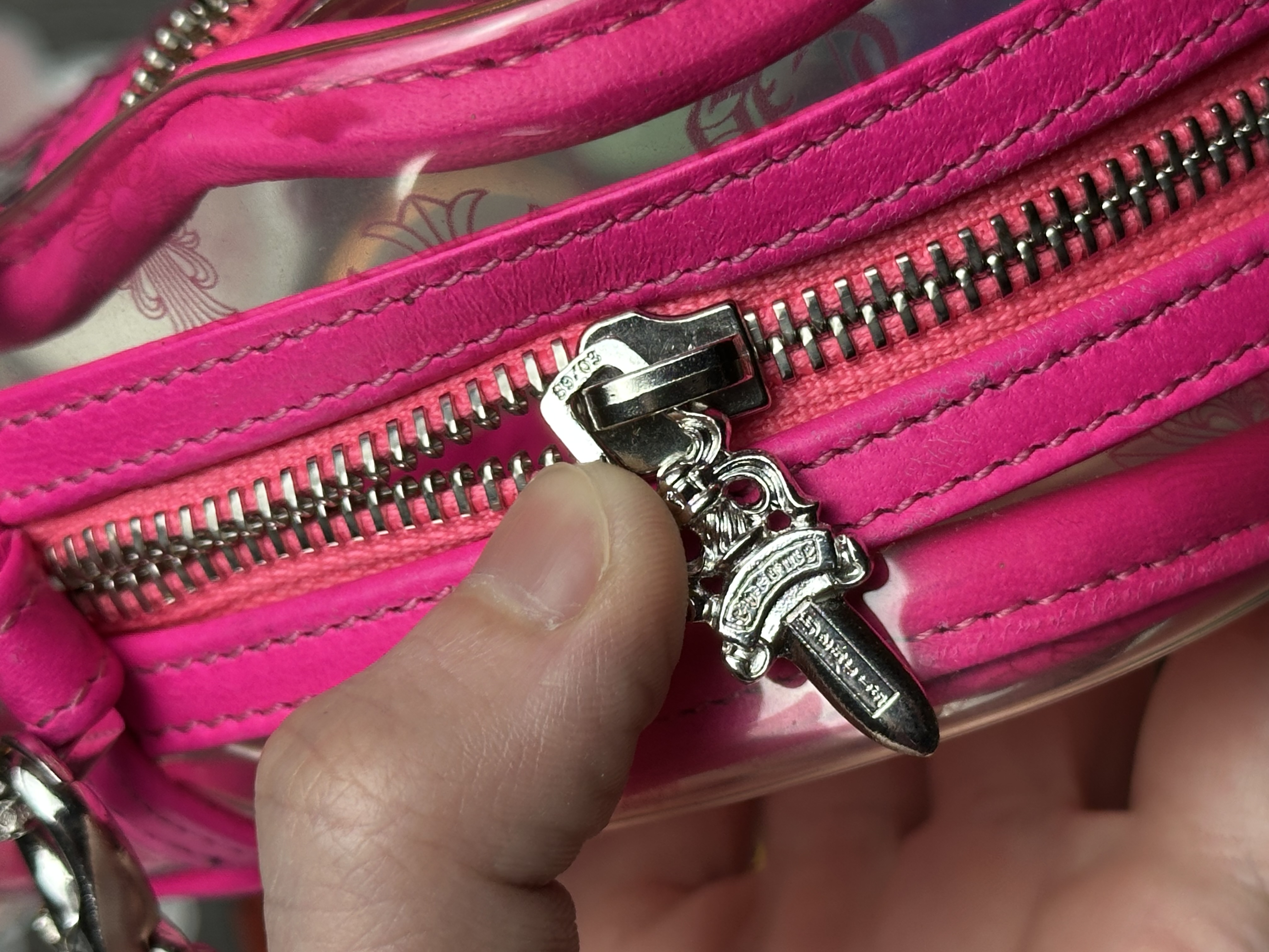 Chrome Hearts Pink taka bag, detail view 9