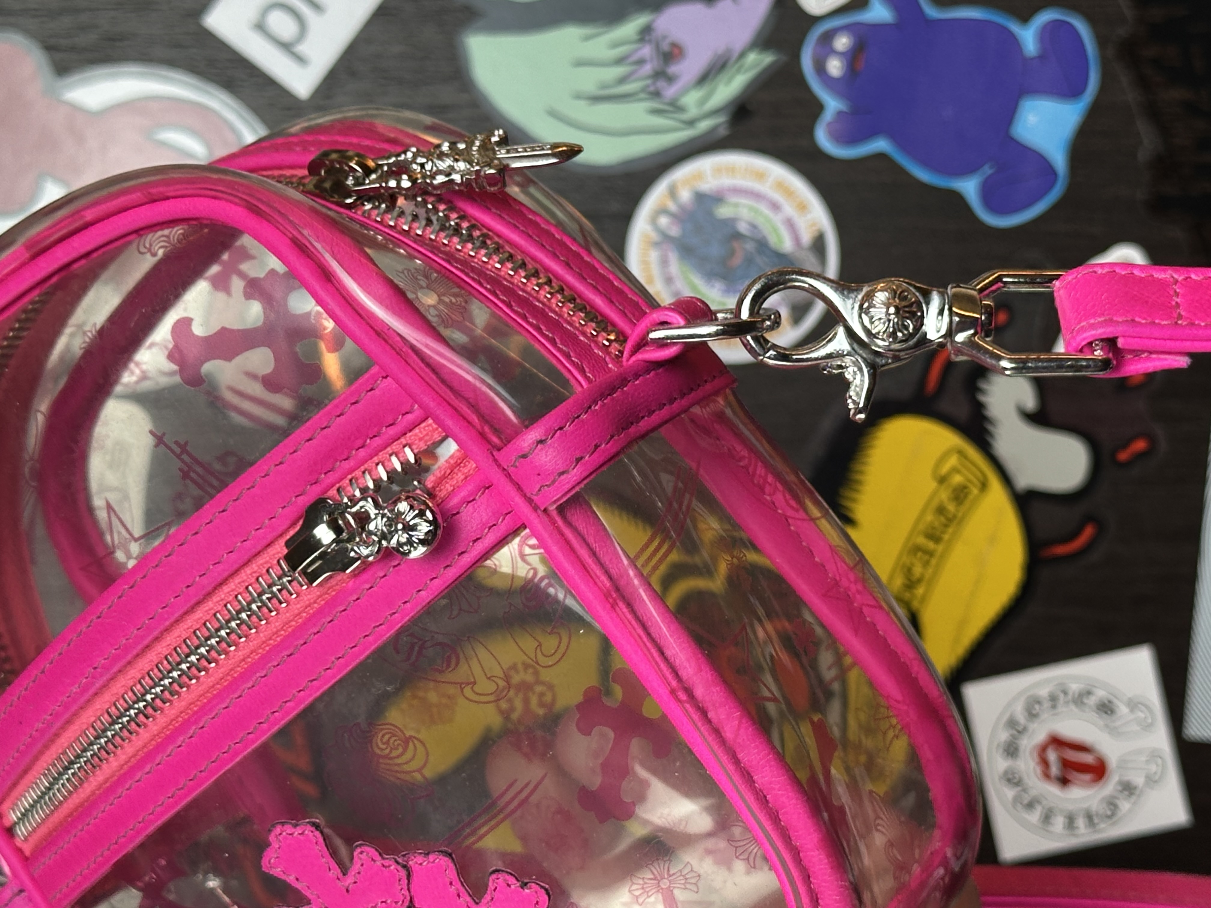 Chrome Hearts Pink taka bag, detail view 10