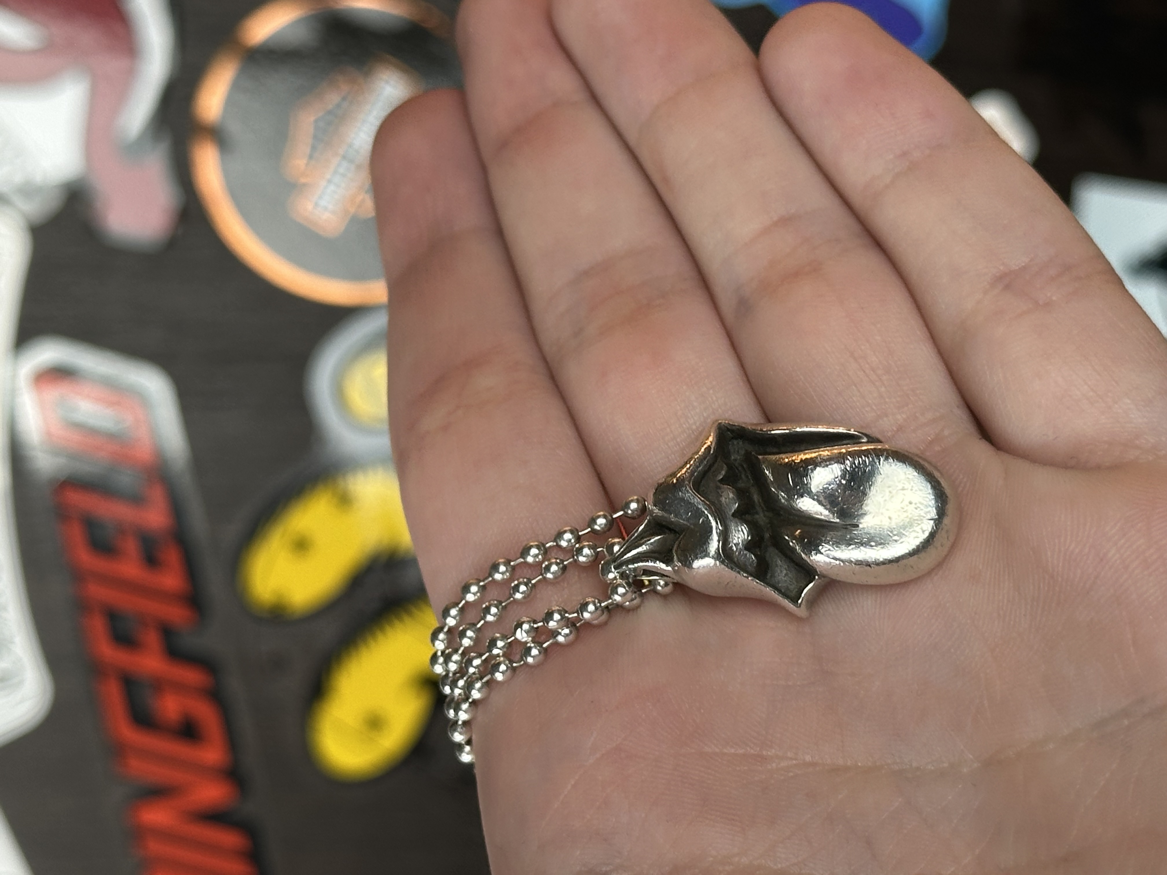 Chrome Hearts Rolling Stones Pendant, detail view 5