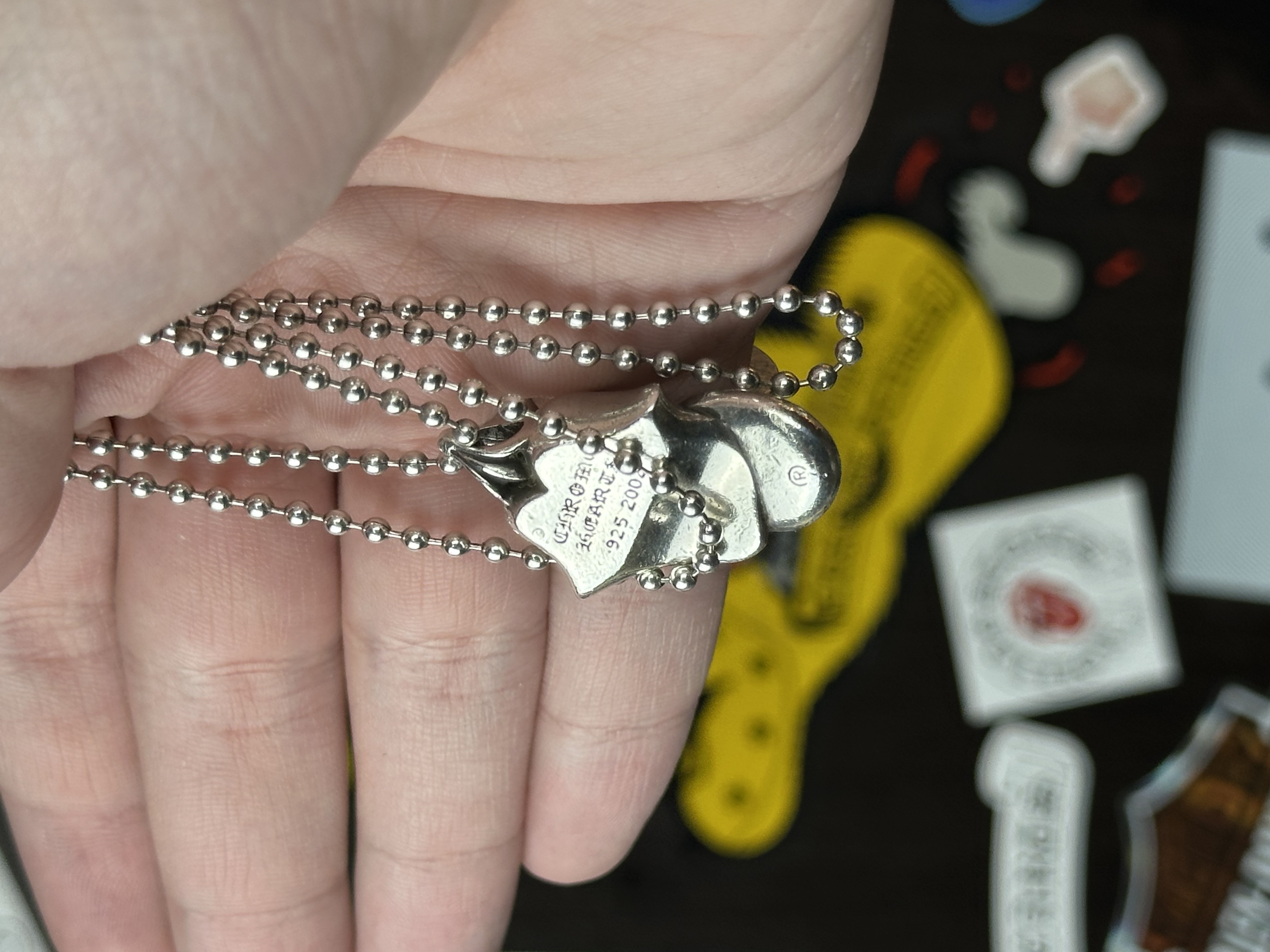 Chrome Hearts Rolling Stones Pendant, detail view 18