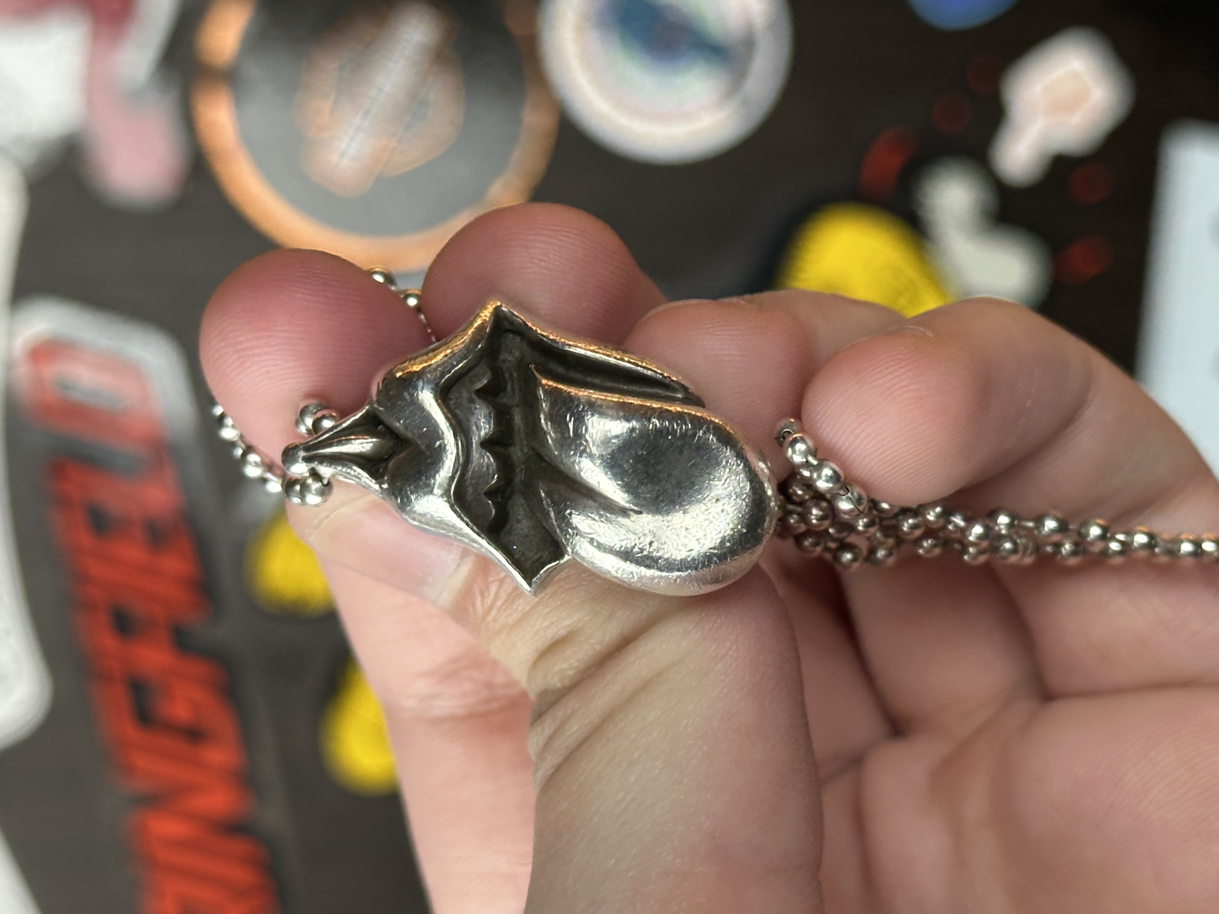 Chrome Hearts Rolling Stones Pendant, detail view 19