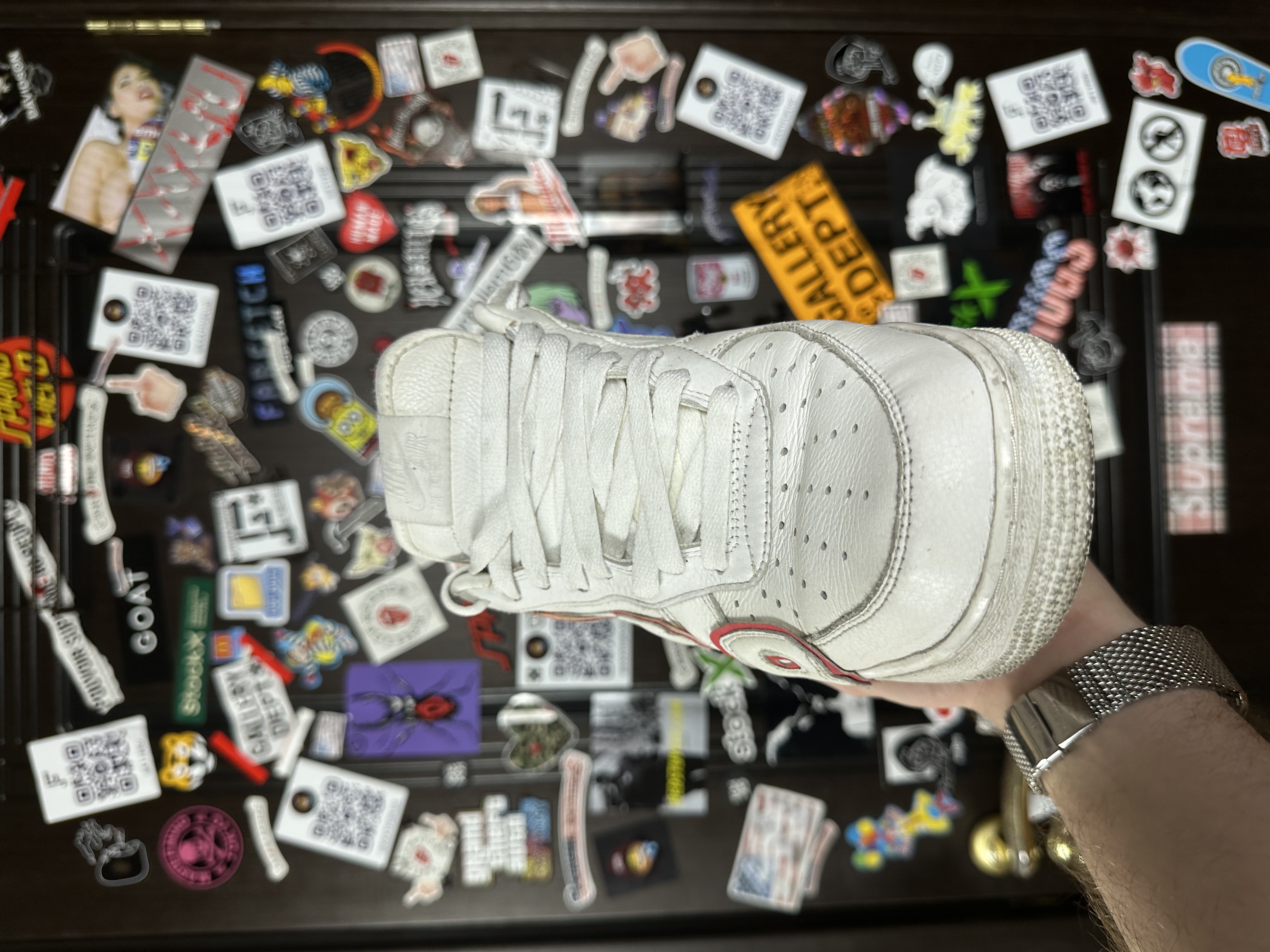 CPFM x Nike CPFM RED AIR AIRFORCR 1, detail view 2