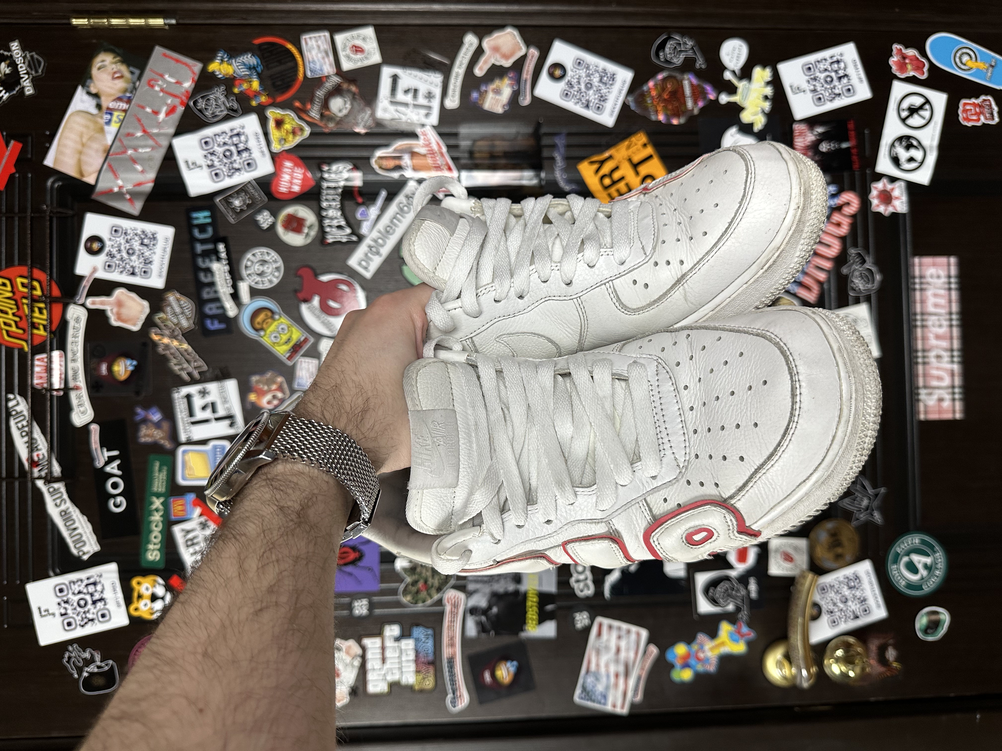 CPFM x Nike CPFM RED AIR AIRFORCR 1, detail view 7