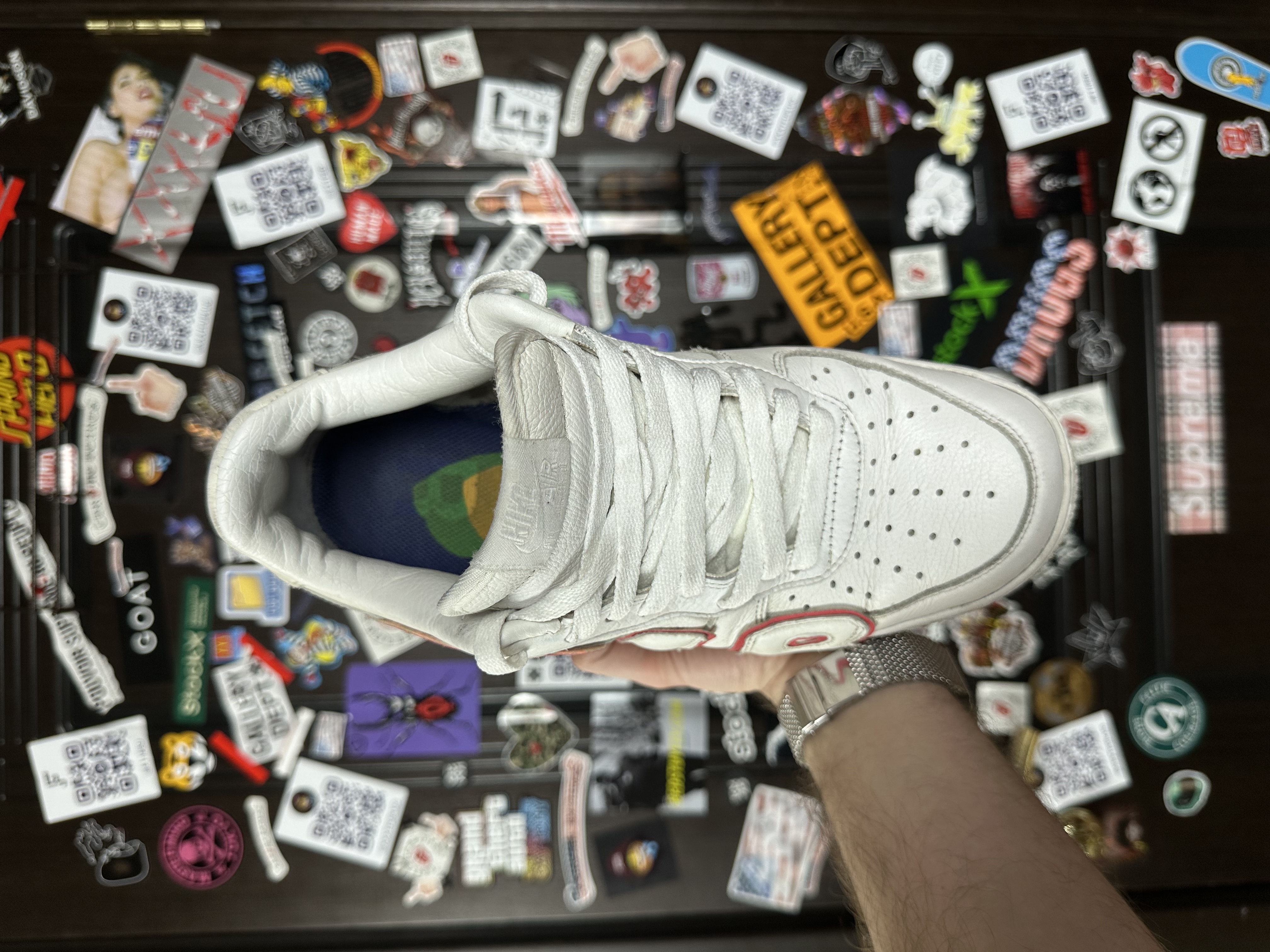 CPFM x Nike CPFM RED AIR AIRFORCR 1, detail view 3