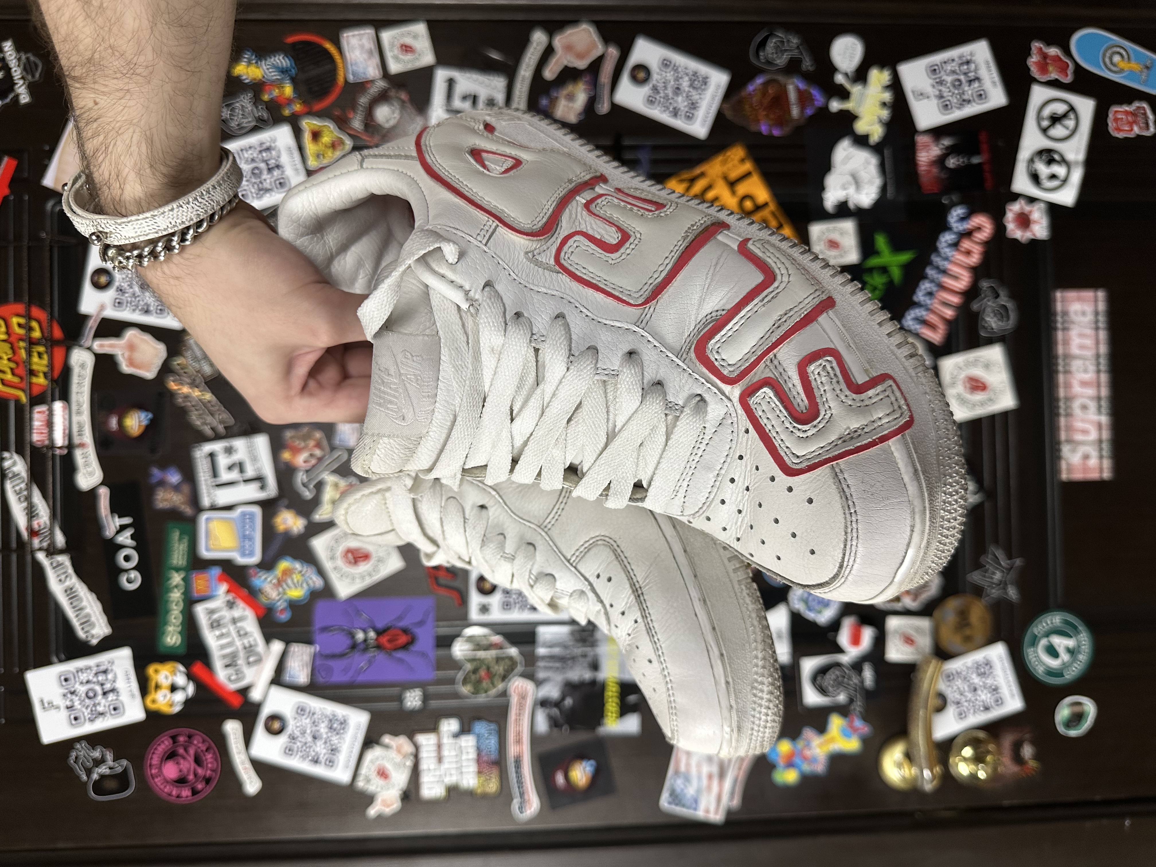 CPFM x Nike CPFM RED AIR AIRFORCR 1, detail view 8