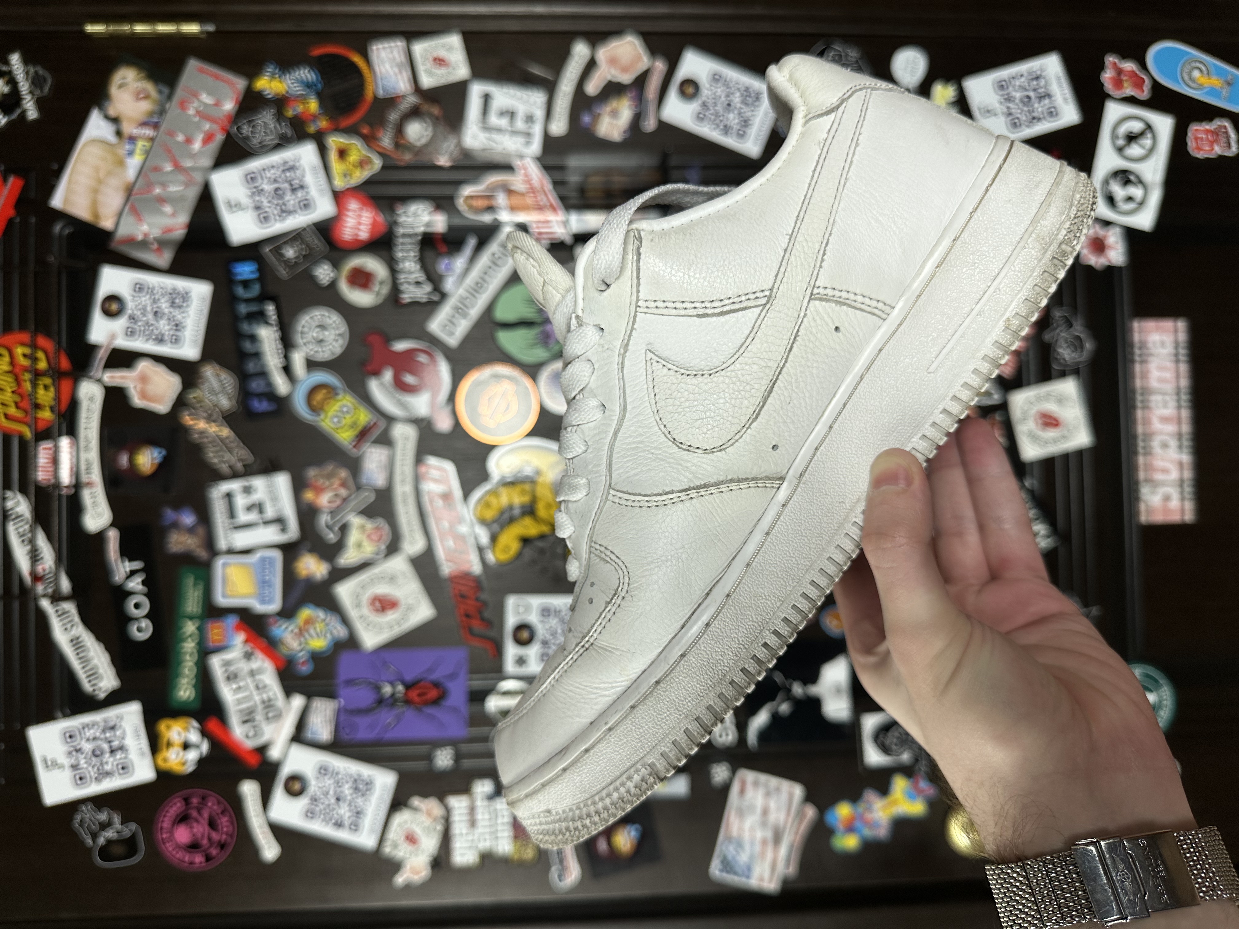 CPFM x Nike CPFM RED AIR AIRFORCR 1, detail view 4