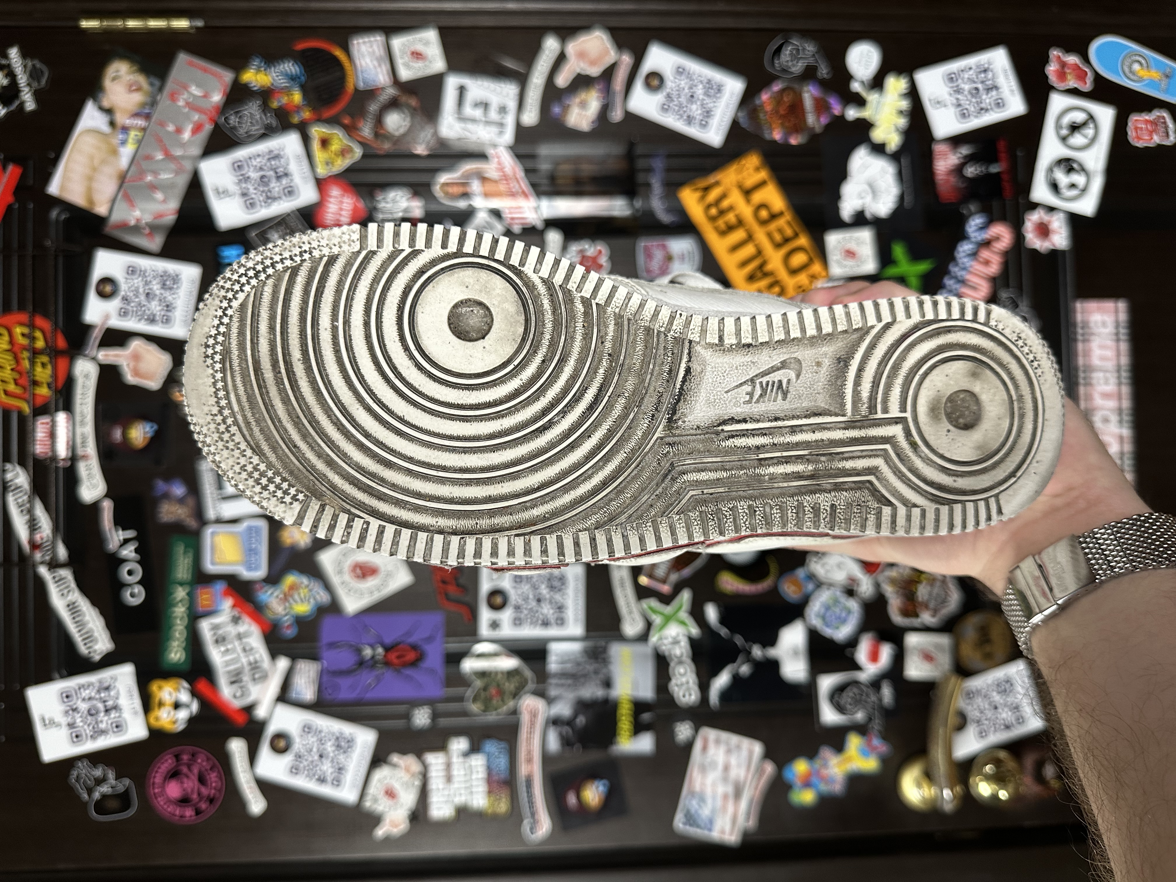 CPFM x Nike CPFM RED AIR AIRFORCR 1, detail view 6