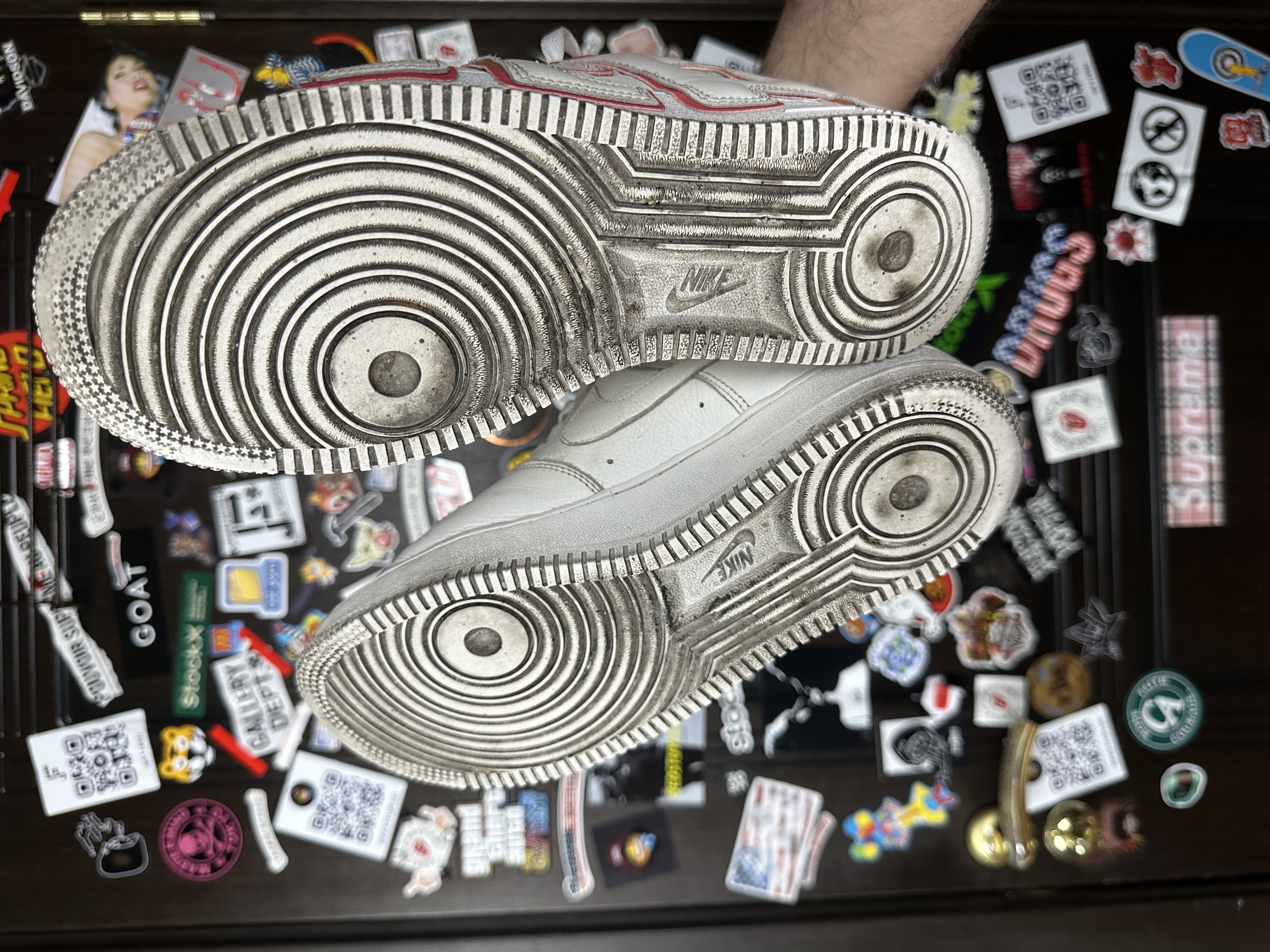 CPFM x Nike CPFM RED AIR AIRFORCR 1, detail view 9