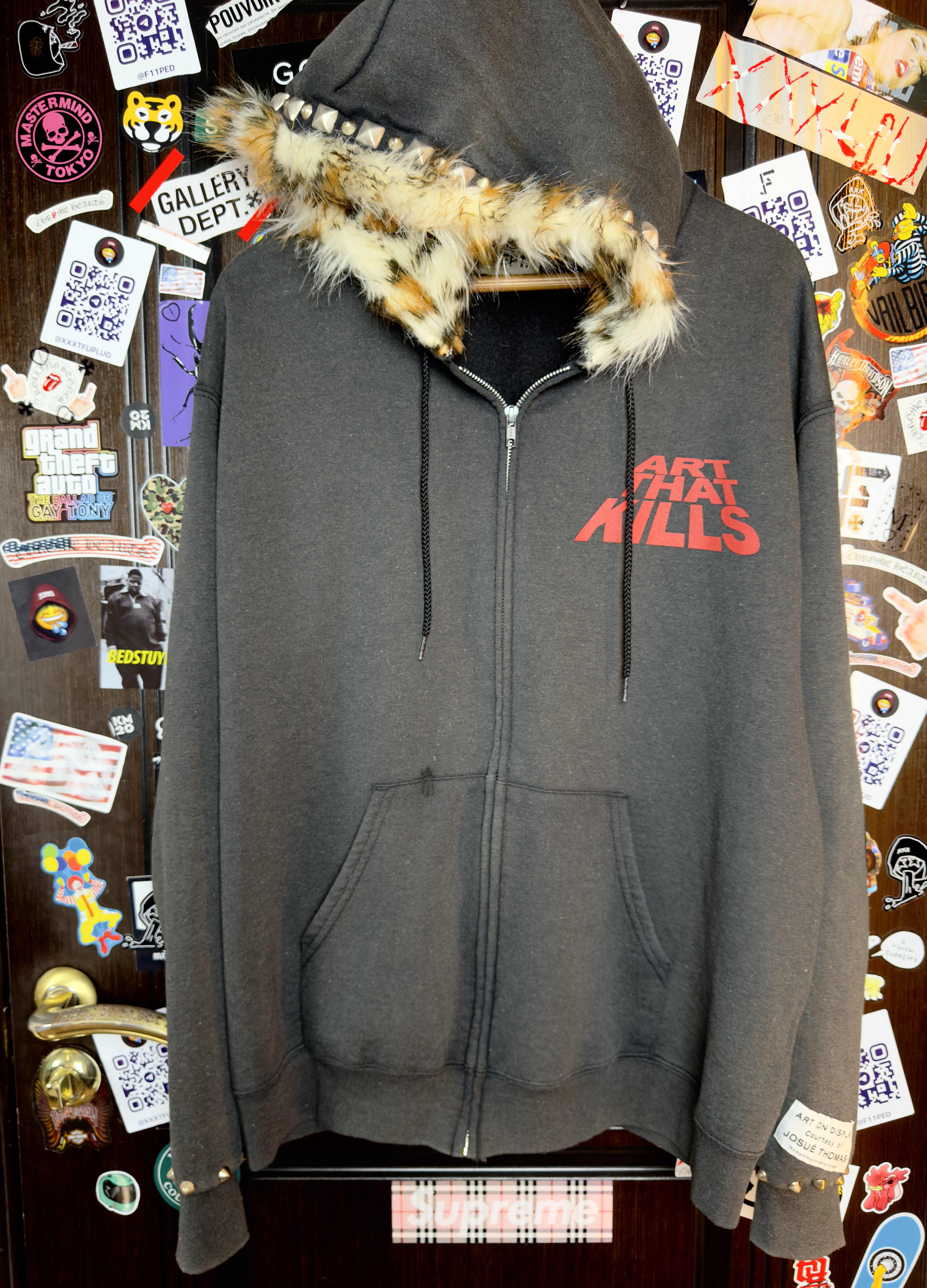 Gallery Dept. "ATK" FUR HOOD ZIP L, detail view 3