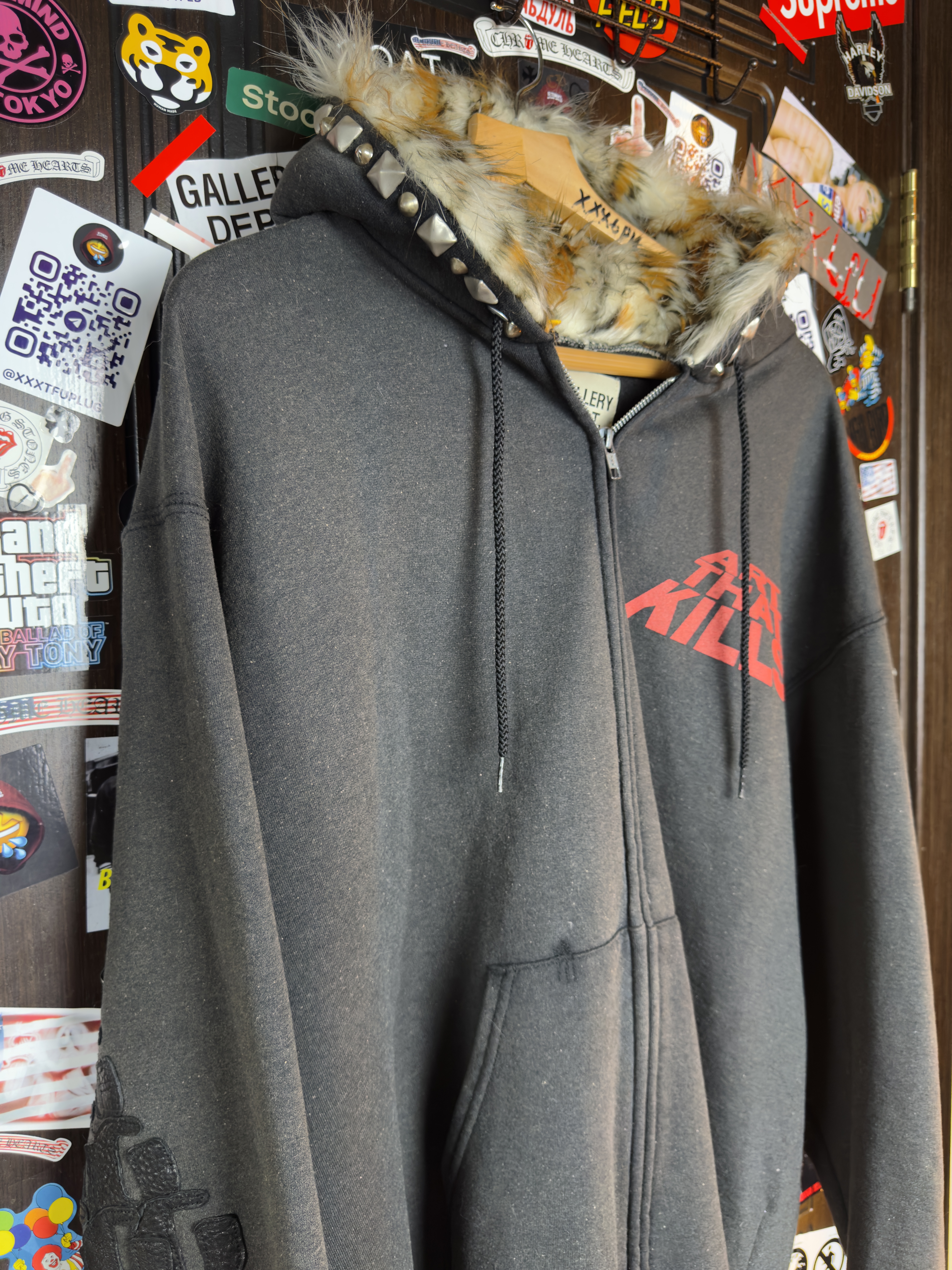 Gallery Dept. "ATK" FUR HOOD ZIP L, detail view 7
