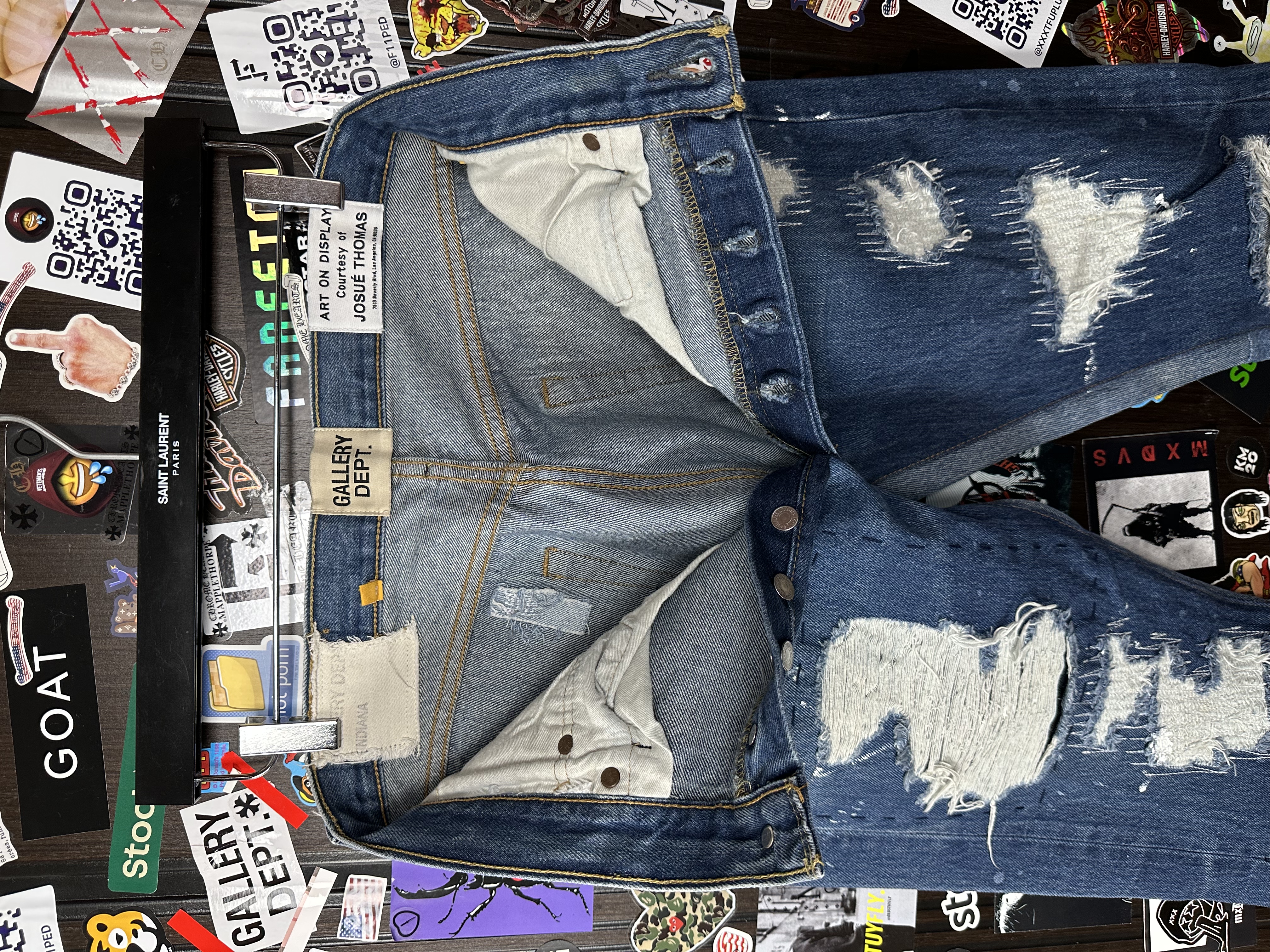 Gallery Dept. 29 Indiana Flares Jeans, detail view 8