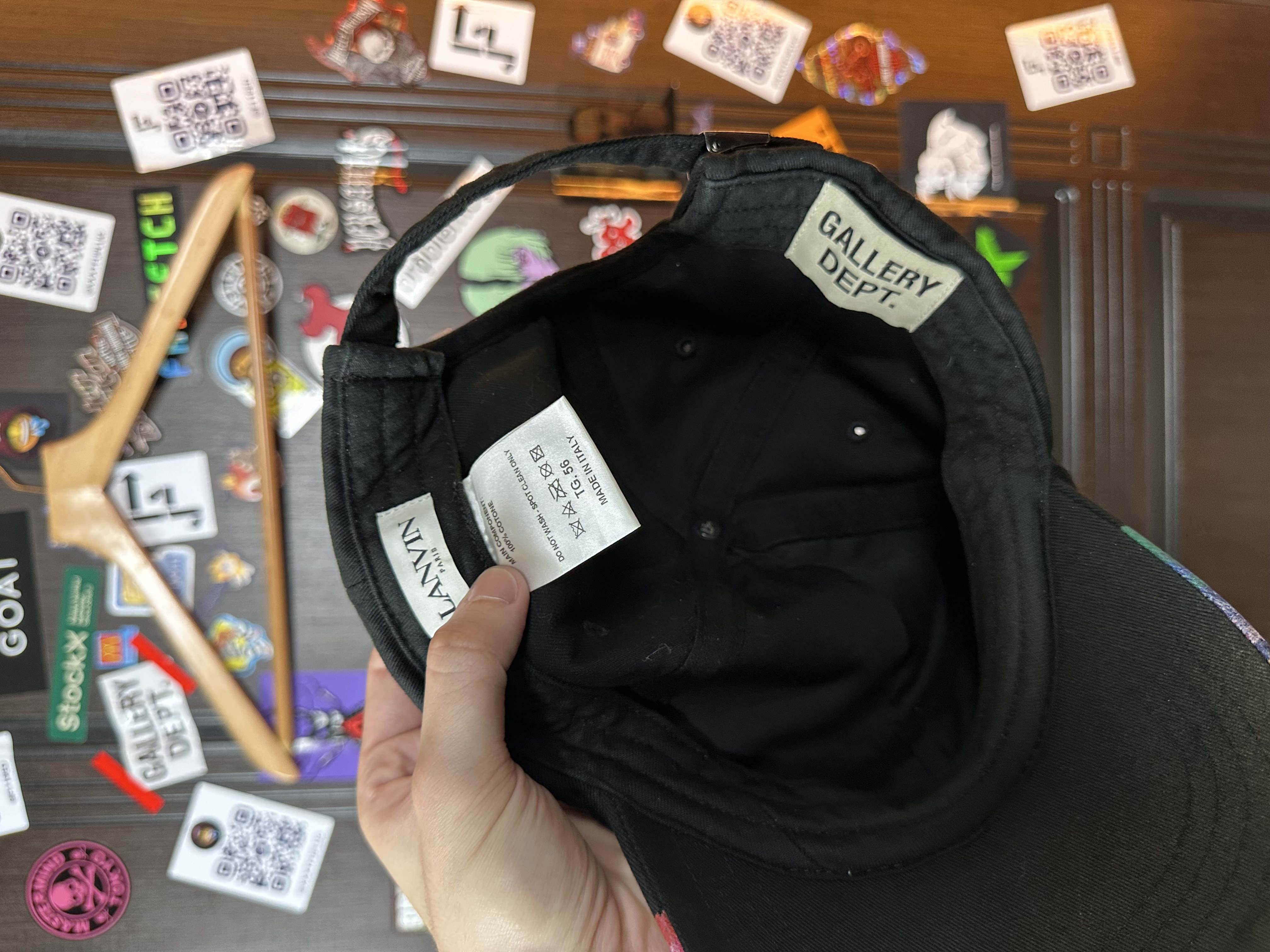 Gallery Dept. Cap Lanvin x Gallery dept, detail view 6