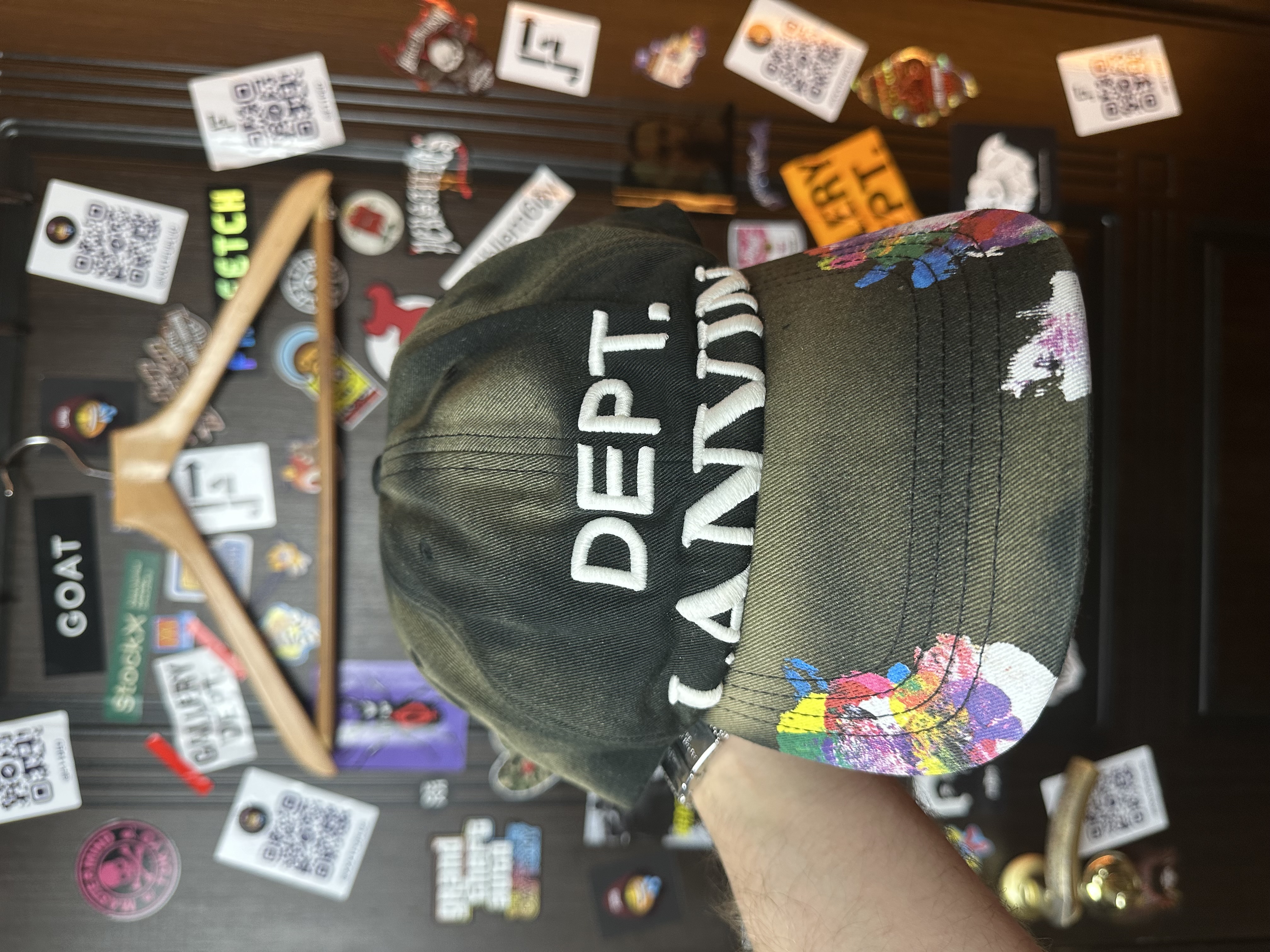 Gallery Dept. Cap Lanvin x Gallery dept, detail view 2