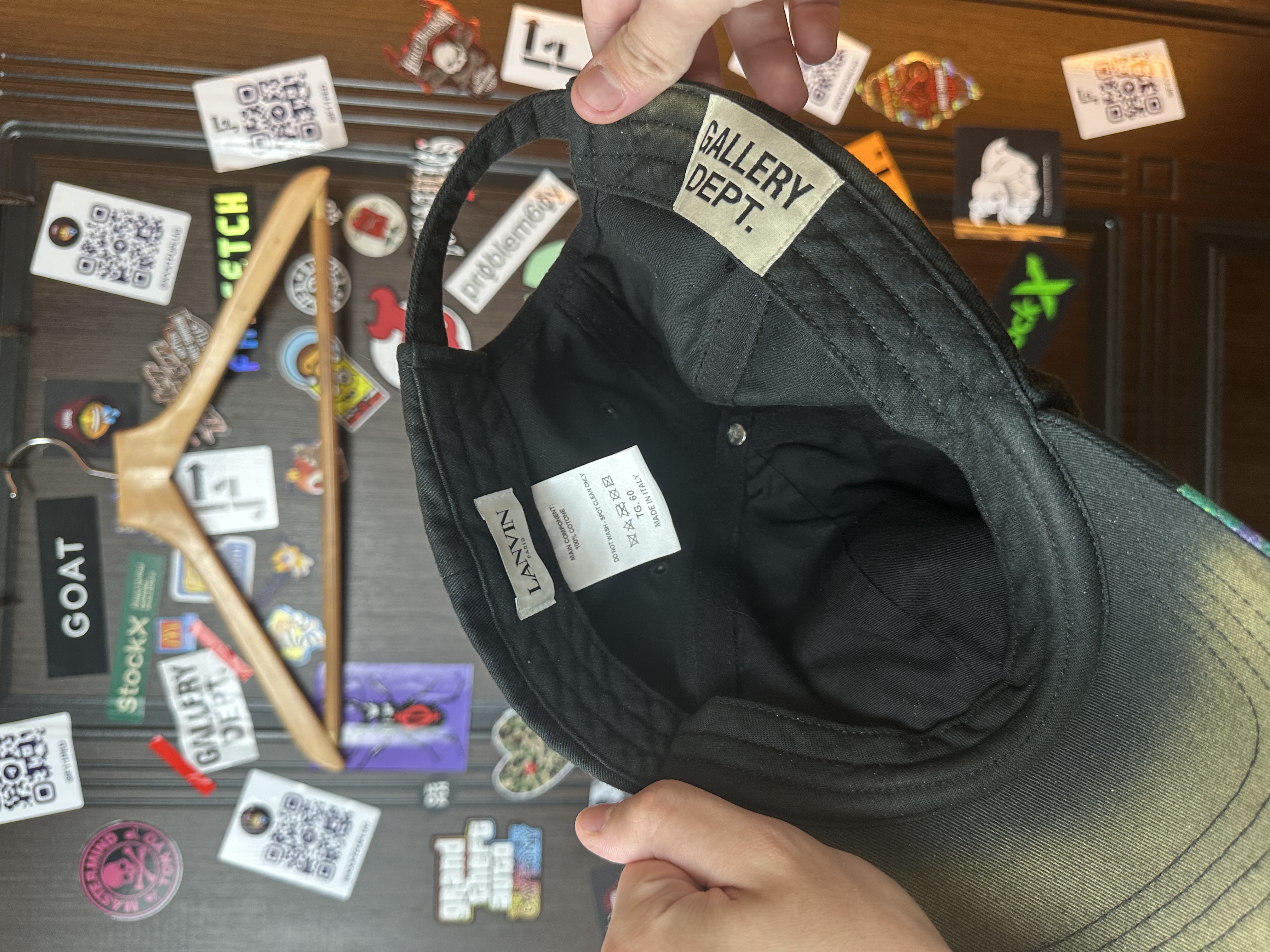 Gallery Dept. Cap Lanvin x Gallery dept, detail view 7